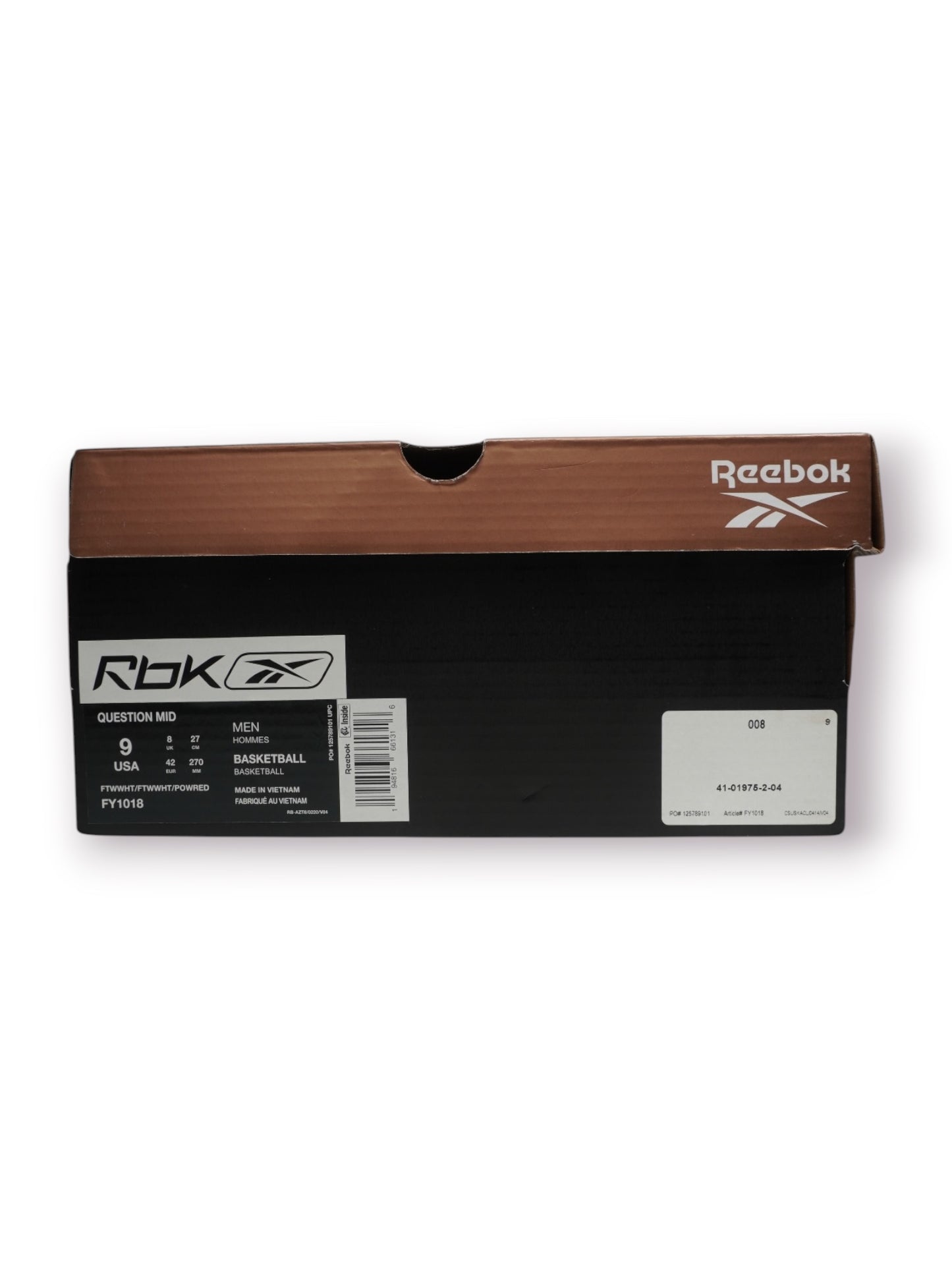 Reebok Question Mid 'Red Toe 25th Anniversary' (Pre-Owned)