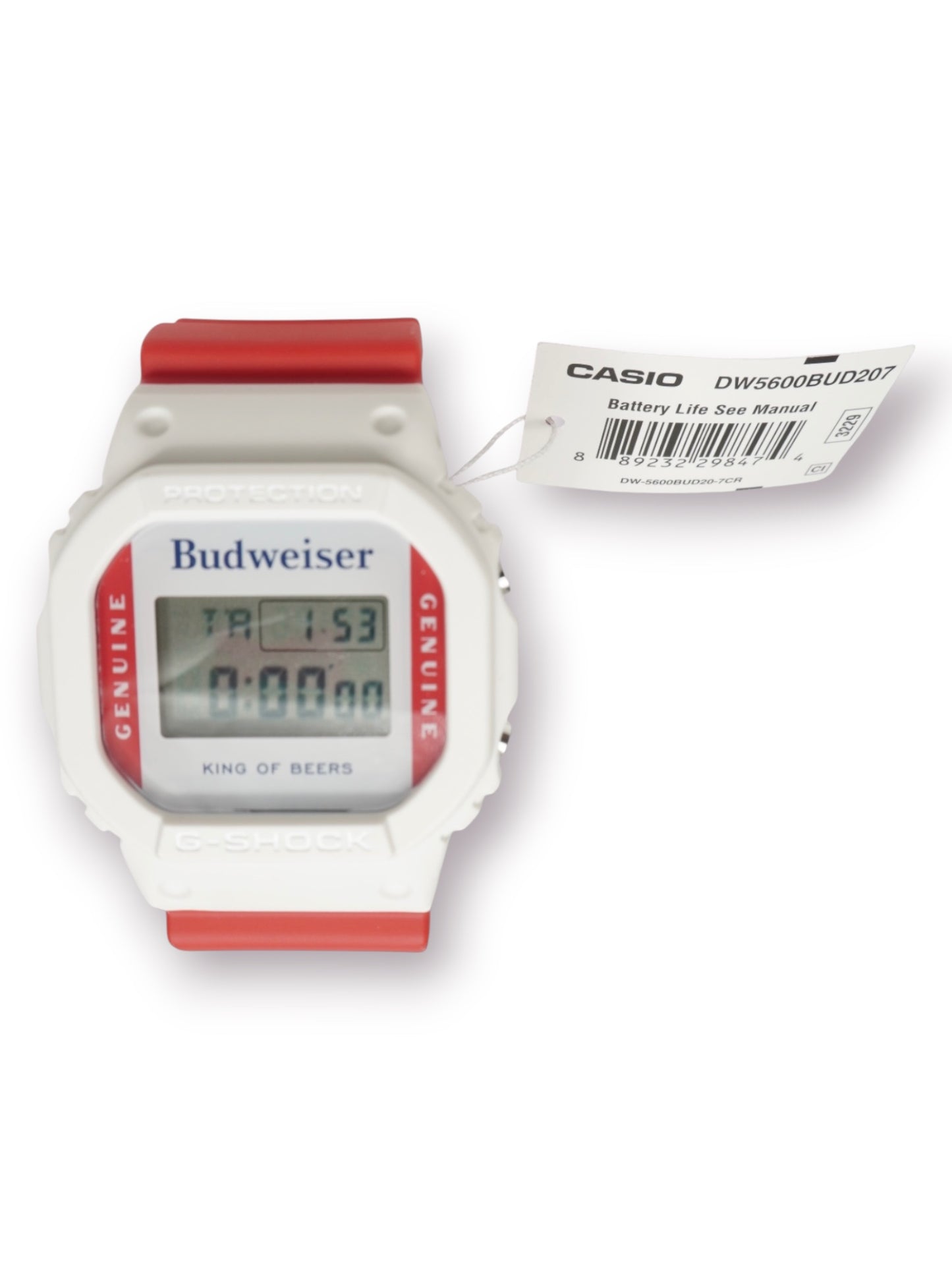Casio G-Shock x Budweiser 'The King of Beer'