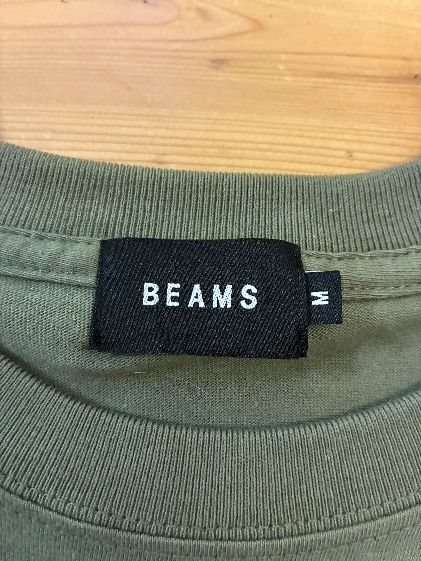 BEAMS Logo Tee ‘Olive’