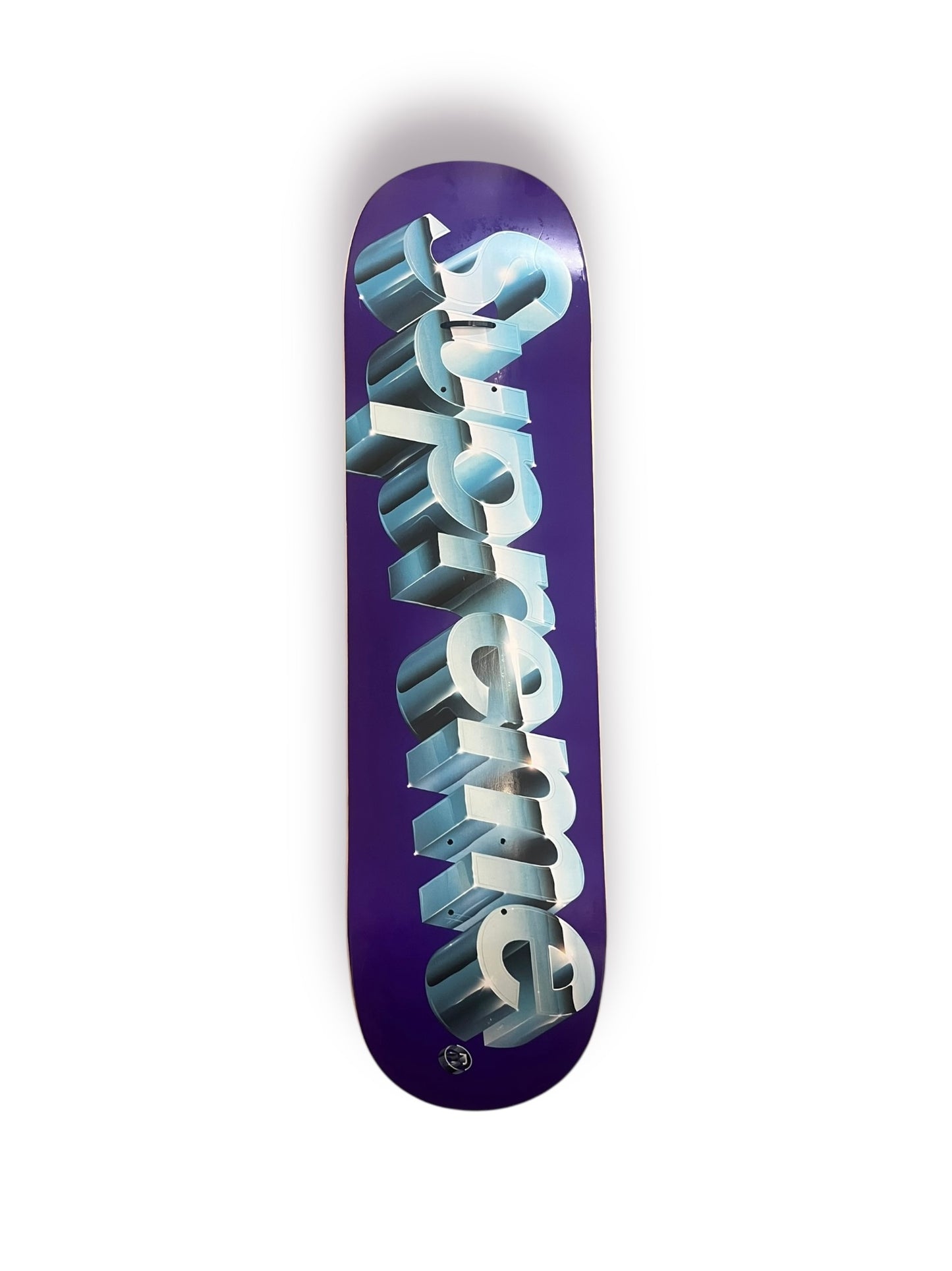 Supreme Chrome Logo Skate Deck ‘Purple’ (SS20)