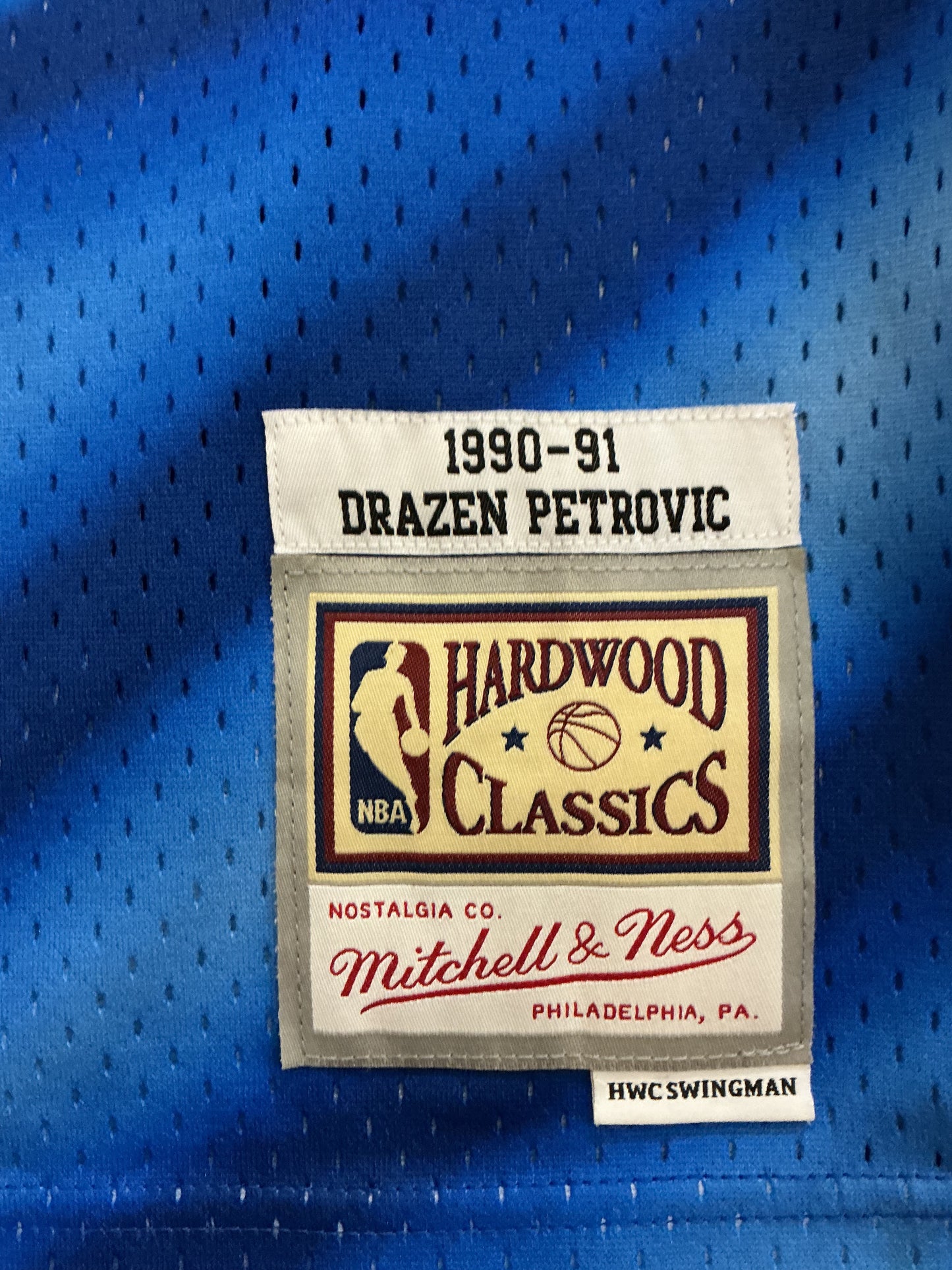 Mitchell & Ness Nets Swingman Jersey ‘Drazen Petrovich’ (Pre-Owned)
