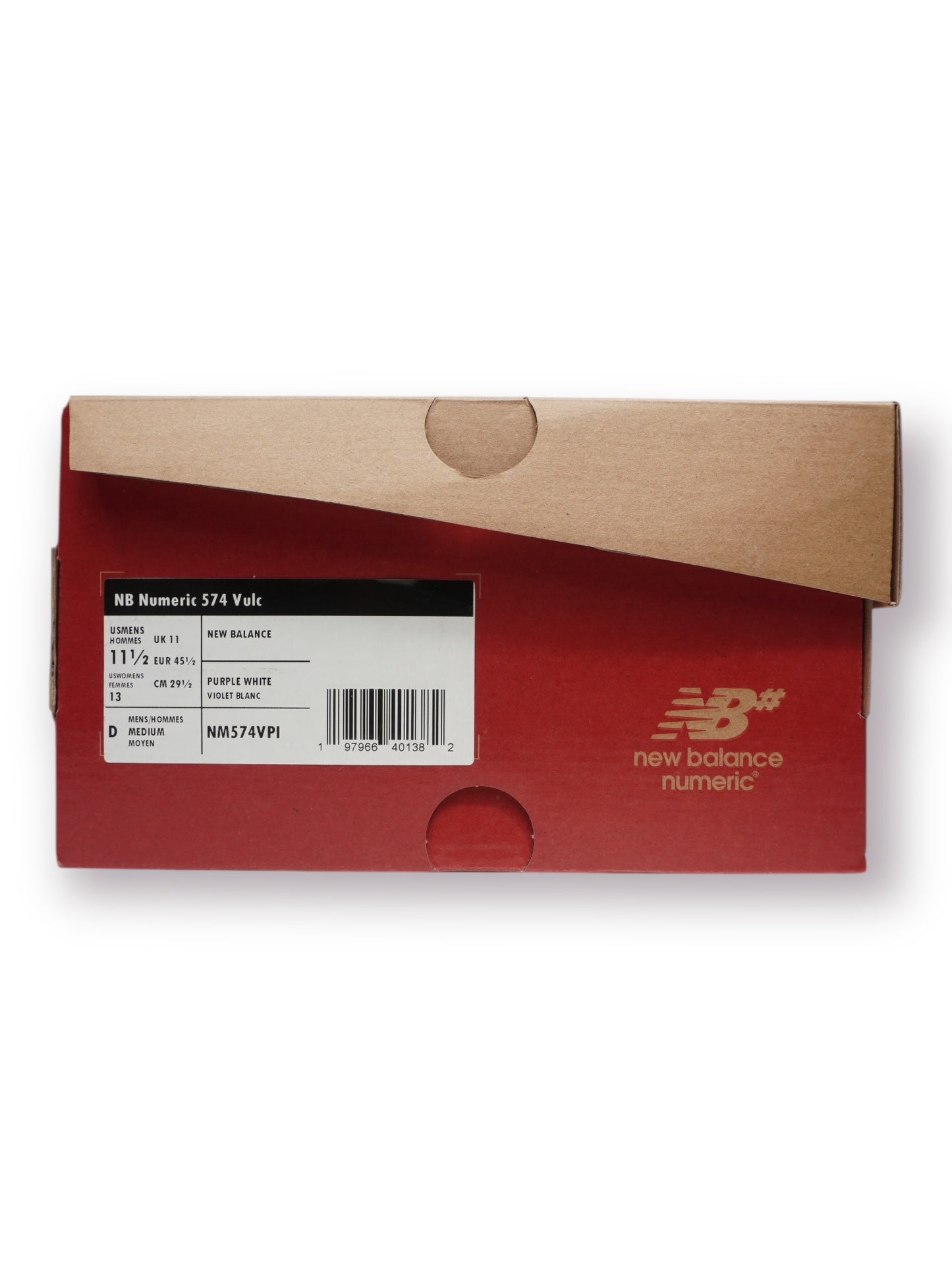 New Balance 574 Vulc 'Plum/Brown/White'