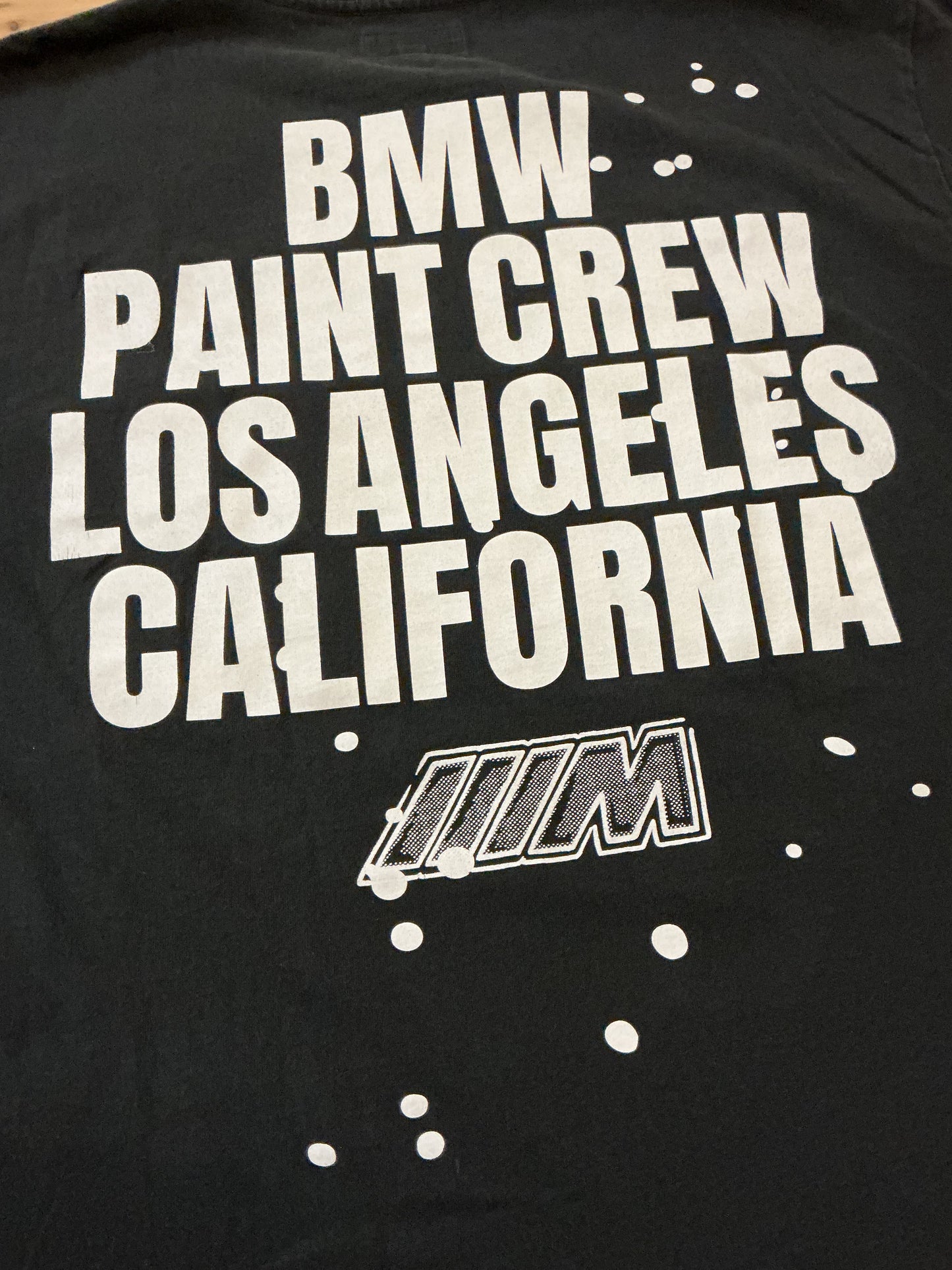 Stussy x BMW Paint Crew Pocket Tee ‘Black’ (Pre-Owned)