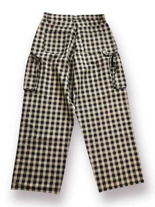 Raspberry Hills Plaid Cargos
