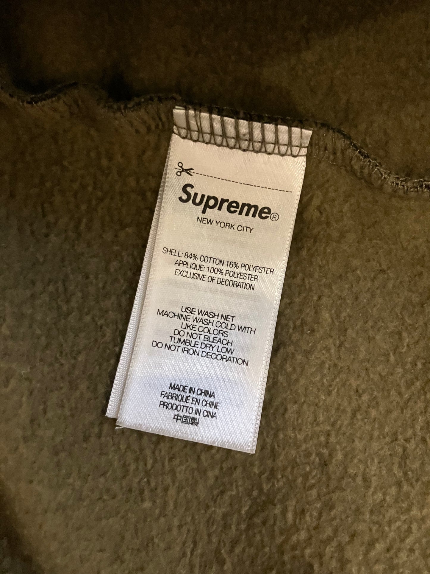 Supreme Team 94 Hooded Sweatshirt ‘Woodland Camo’ (Pre-Owned)