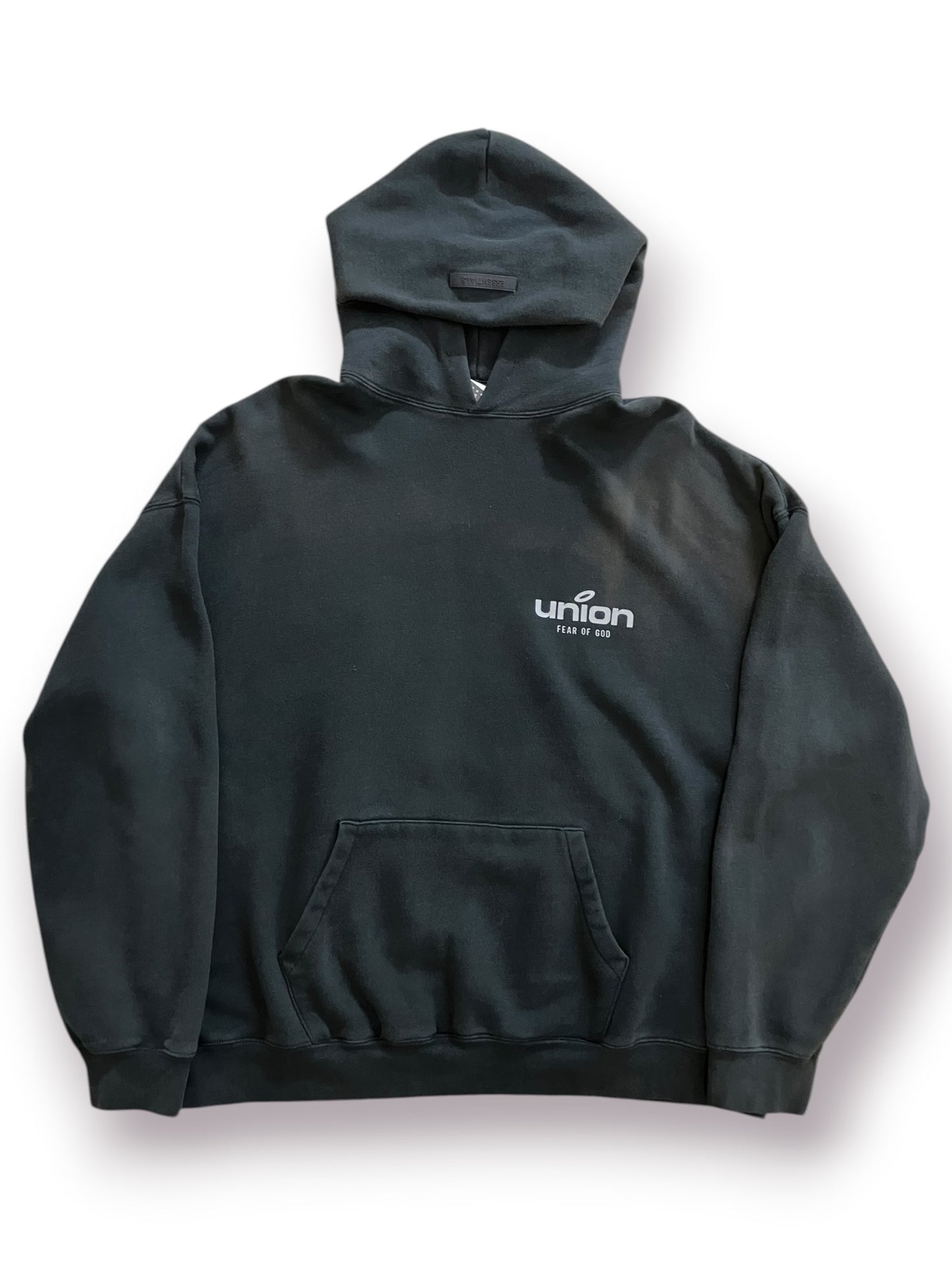 Fear of God Essentials x Union Vintage Hoodie ‘Black’ (Pre-Owned)
