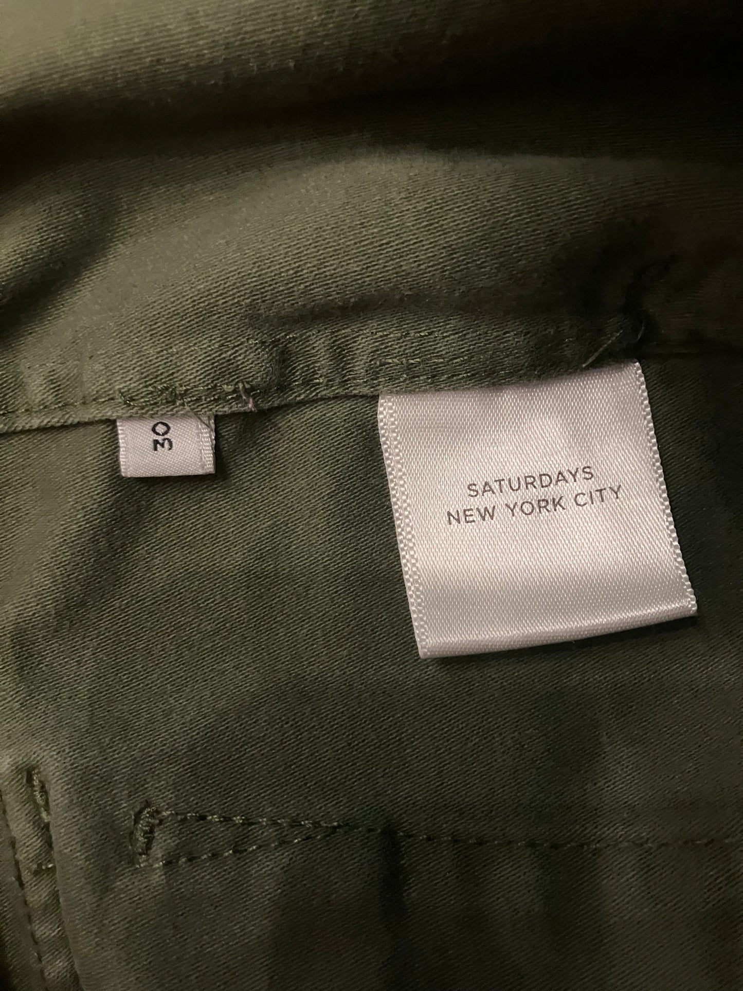 Saturdays NYC Evan Shorts ‘Green’ (Pre-Owned)