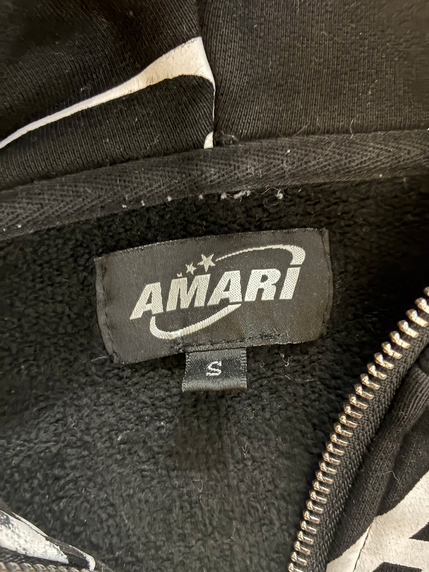 Amari Shooting Star Full Zip-Up Hoodie ‘Black’ (Pre-Owned)