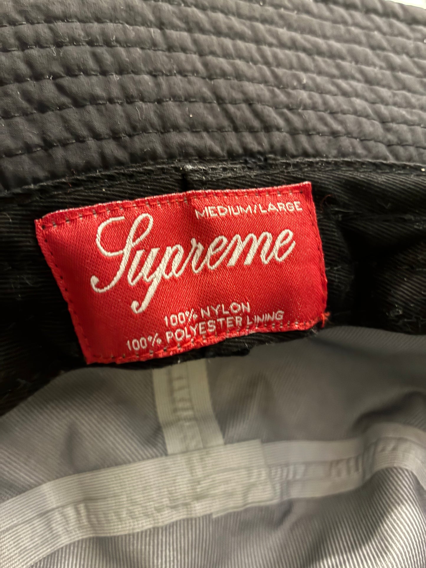 Supreme Taped Seam Crusher 'Black' (Pre-Owned)