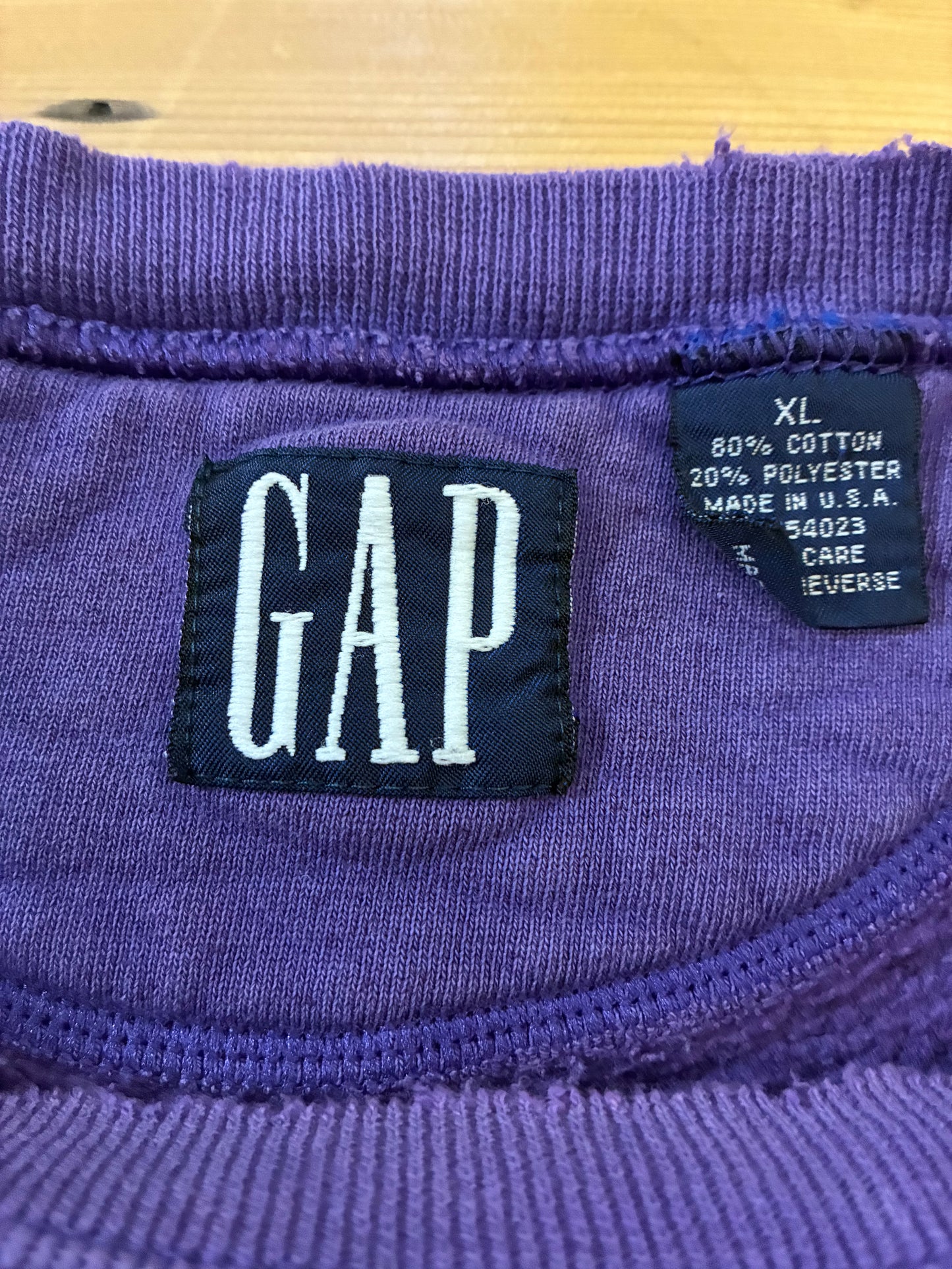 Gap Vintage Crewneck ‘Purple’ (Pre-Owned)