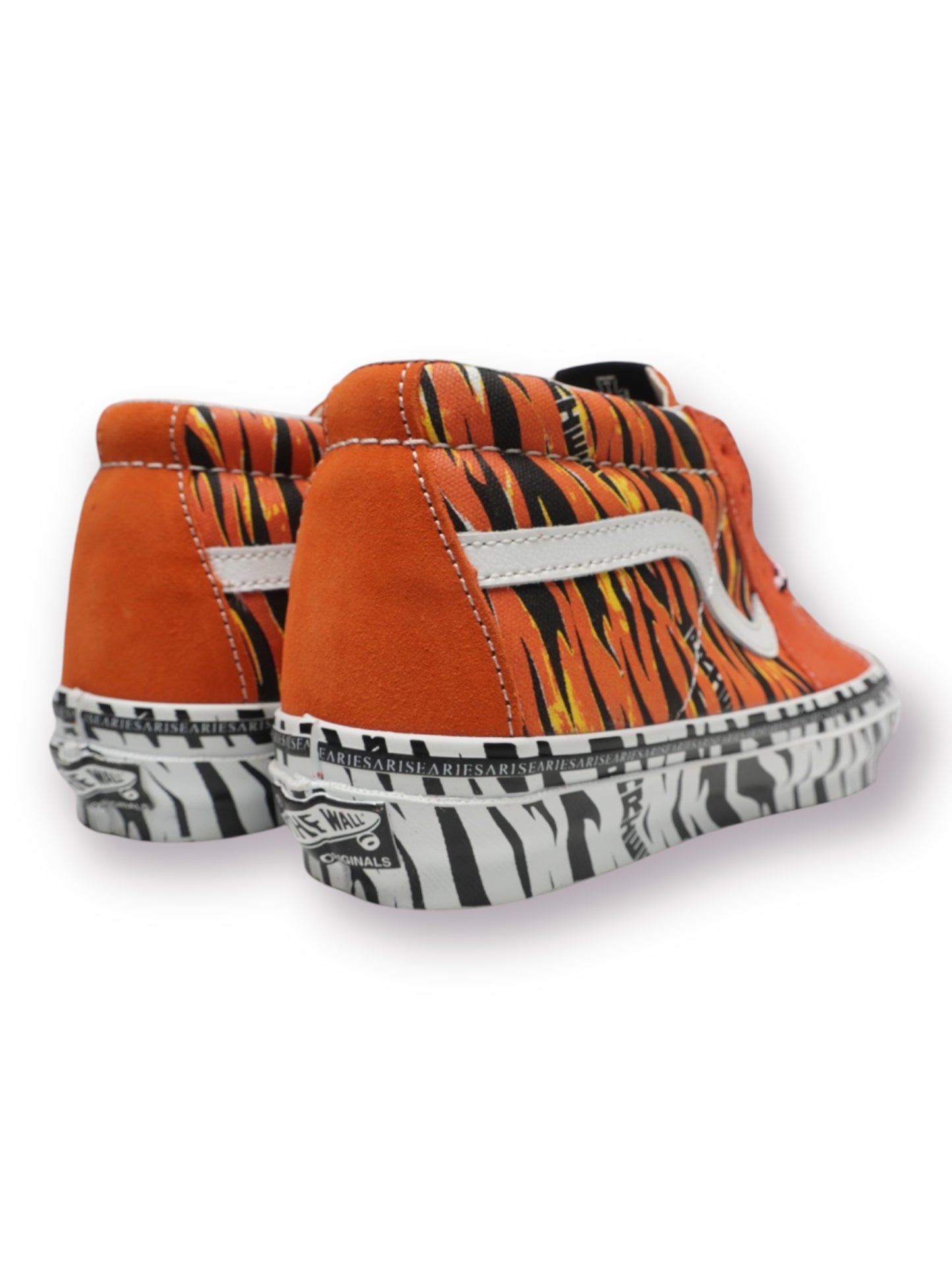 Aries x Vans Vault Sk8-Mid 'Tiger Orange'