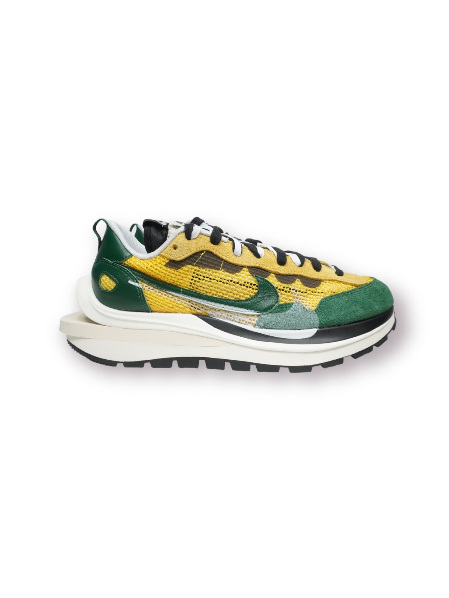 Sacai x Nike Vaporwaffle 'Tour Yellow/Stadium Green'