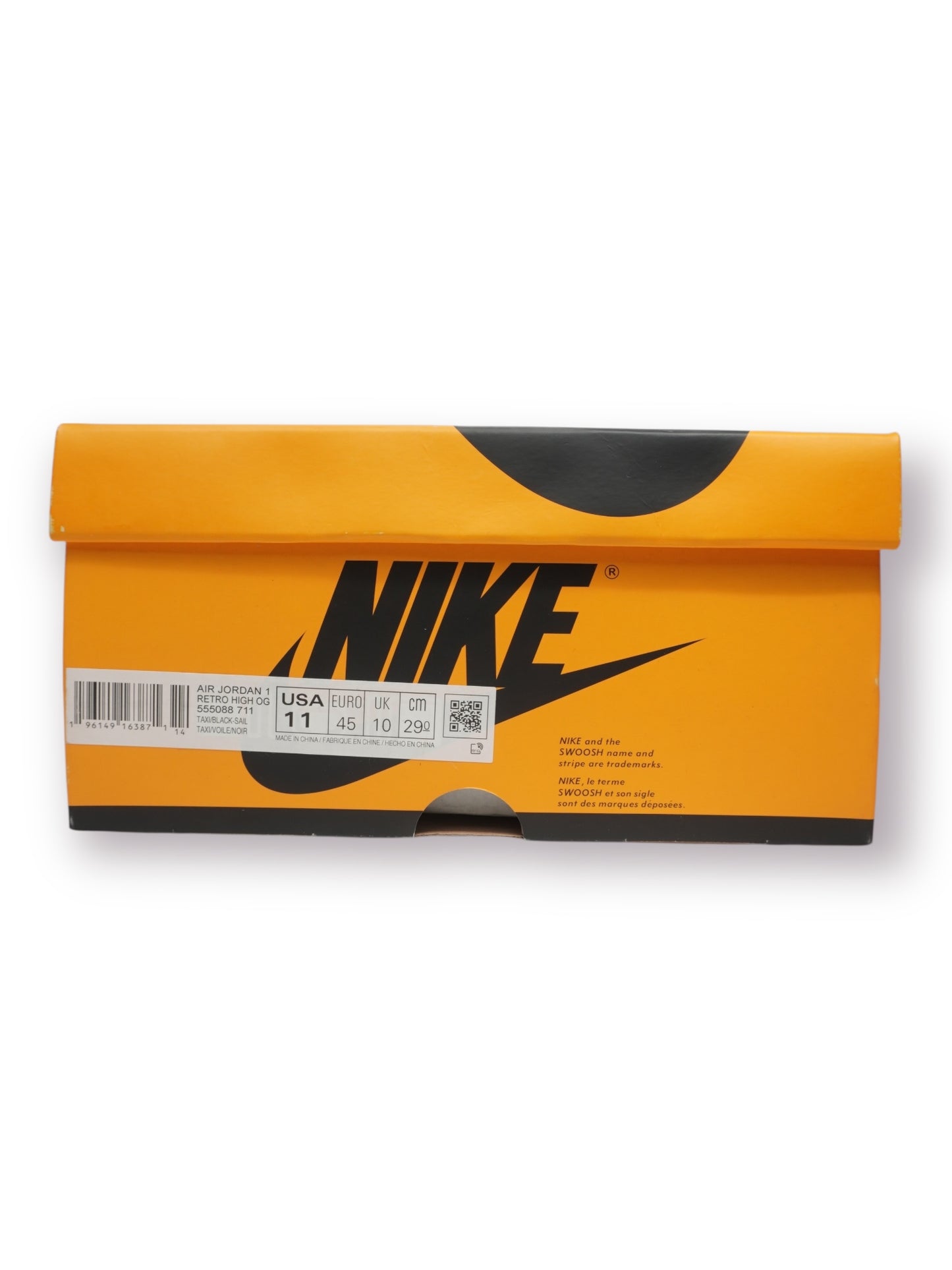 Jordan 1 ‘Taxi’ (Pre-Owned)