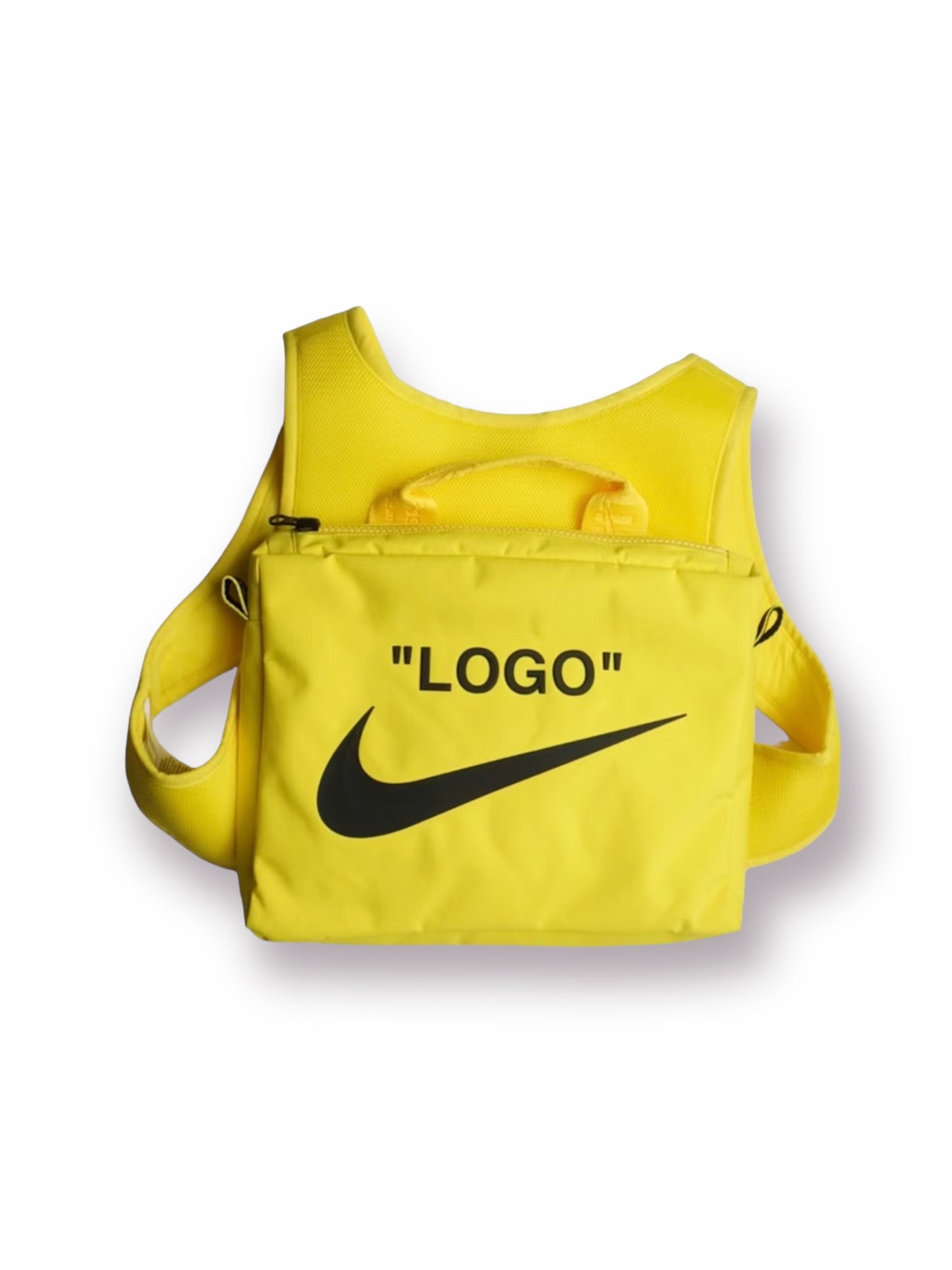 Off-White x Nike Women's NRG + Cross Bib 'Optic Yellow'