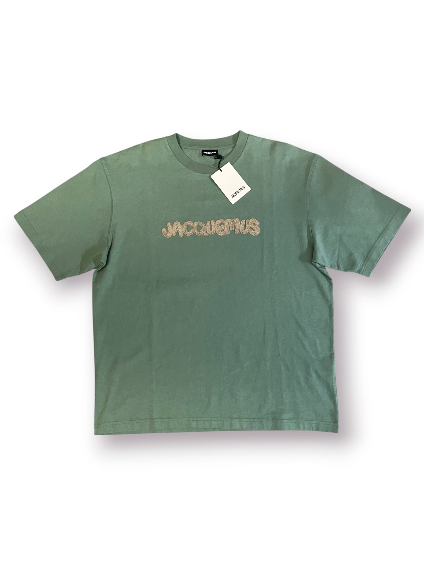 Jacquemus Le T-Shirt Raphia Logo