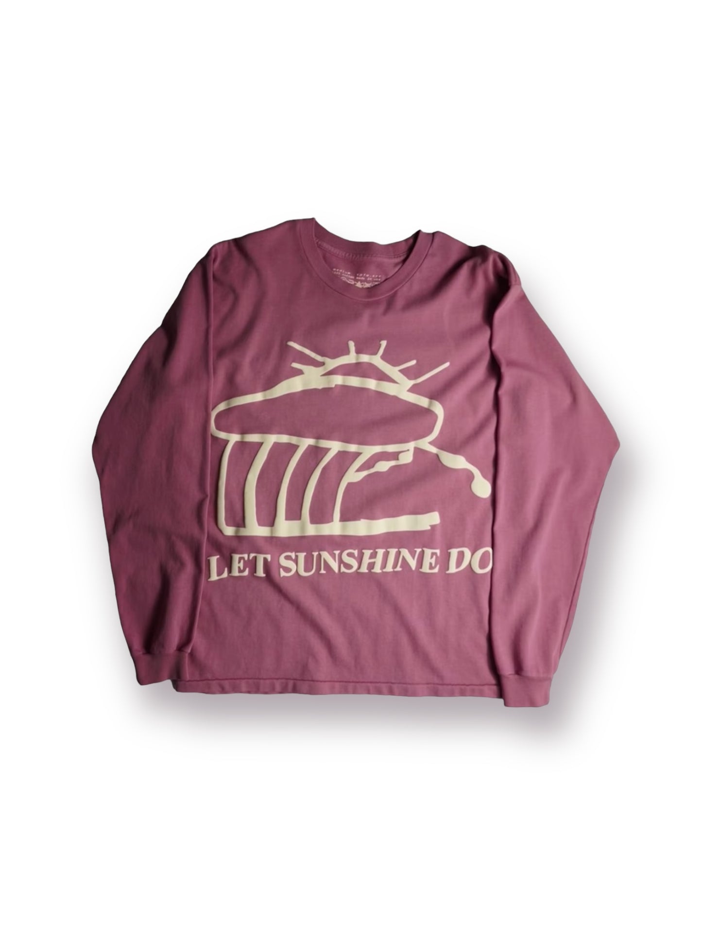 Cactus Plant Flea Market "LET SUNSHINE DO" Lilac Long-sleeve T-Shirt