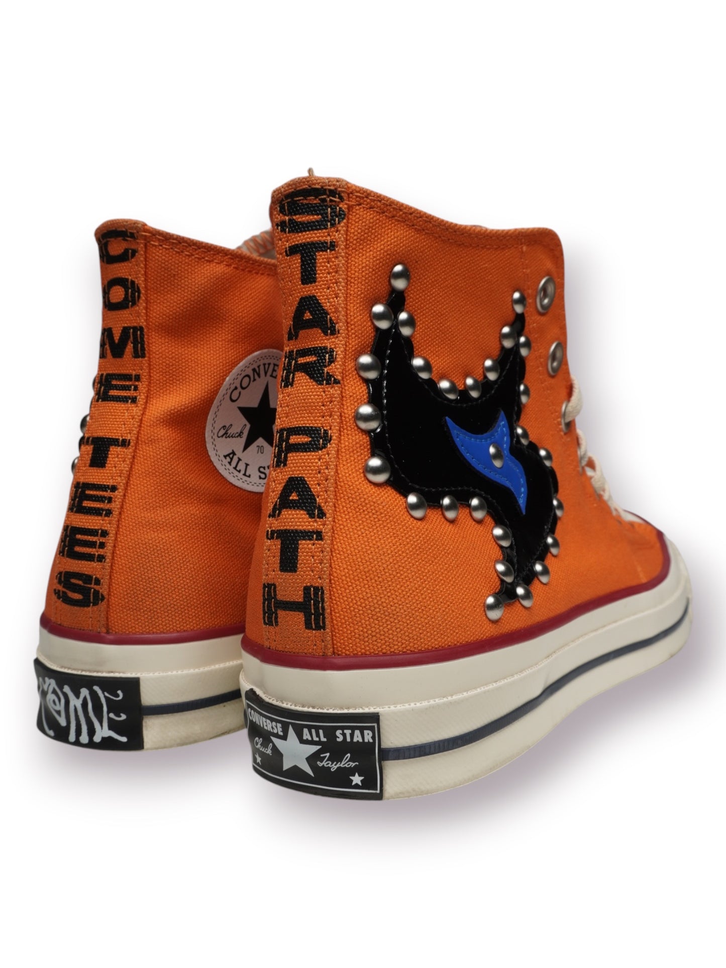 Come Tees x Converse Chuck Taylor All Star 70 Hi 'Orange' (Pre-Owned)
