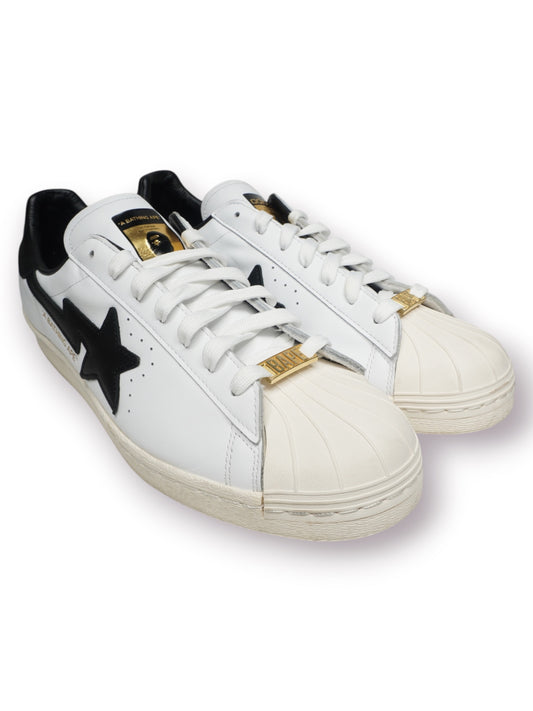 adidas x Bape Superstar 80s 'White/Black' (Pre-Owned)