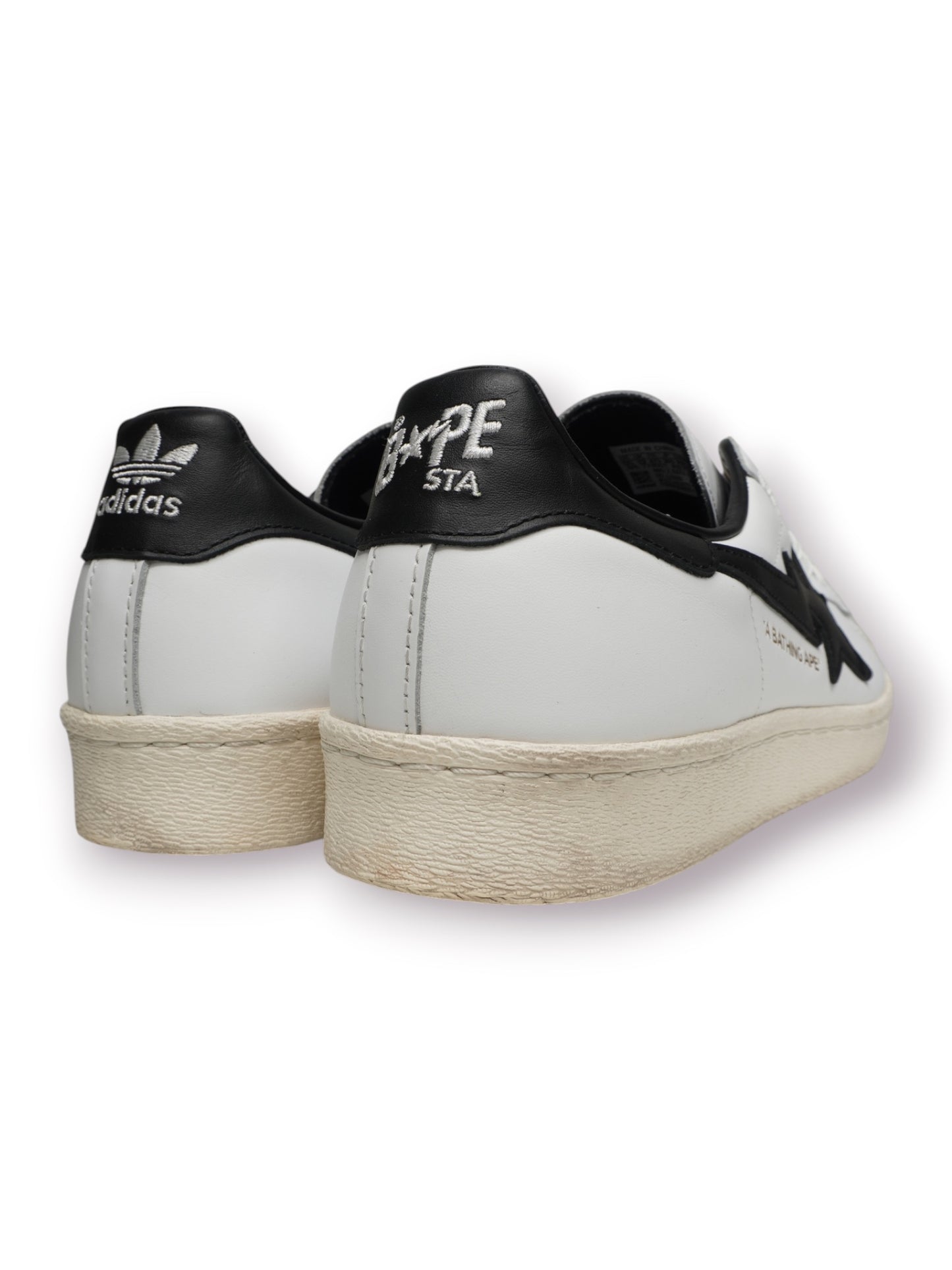 adidas x Bape Superstar 80s 'White/Black' (Pre-Owned)