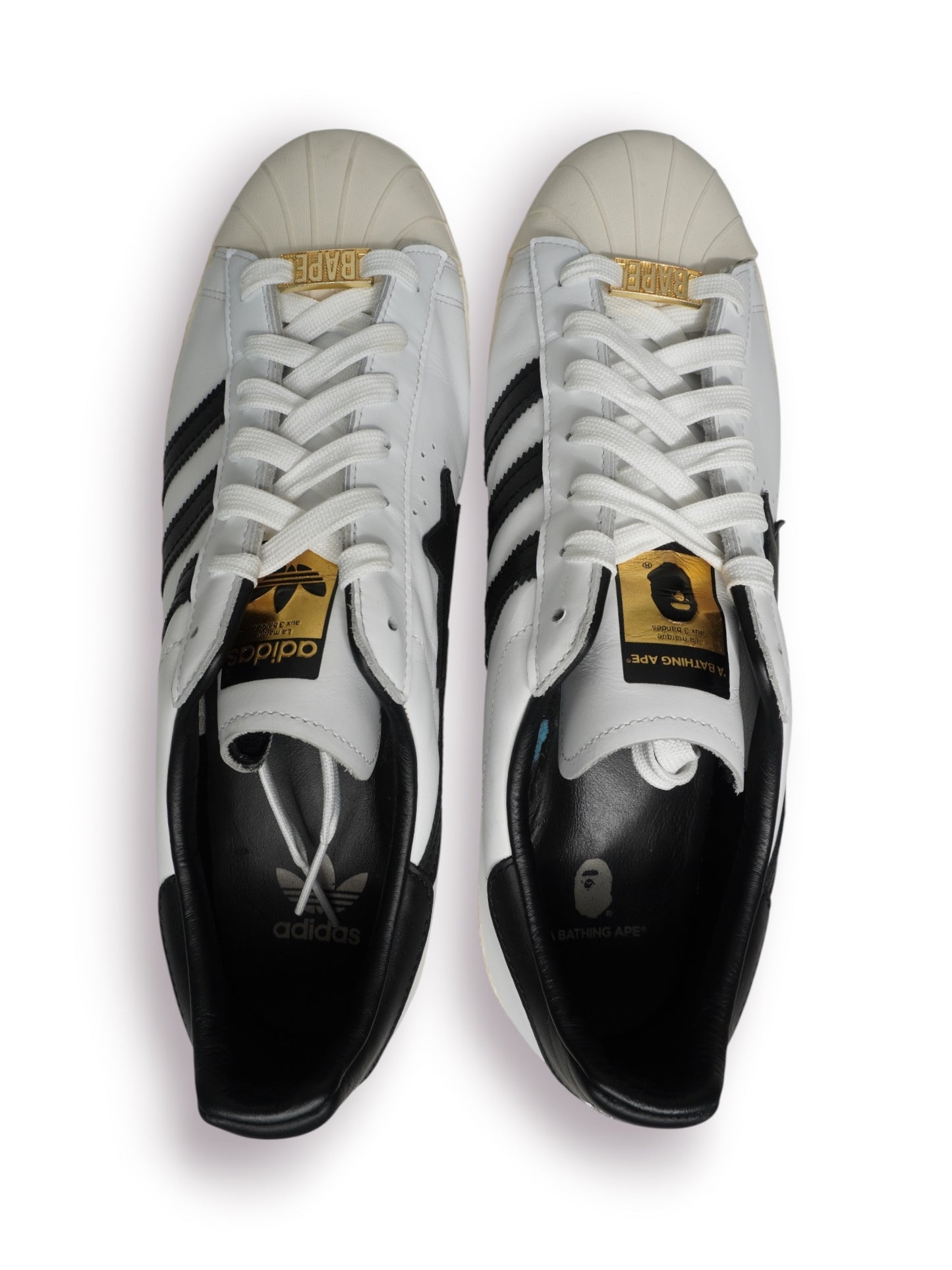 adidas x Bape Superstar 80s 'White/Black' (Pre-Owned)