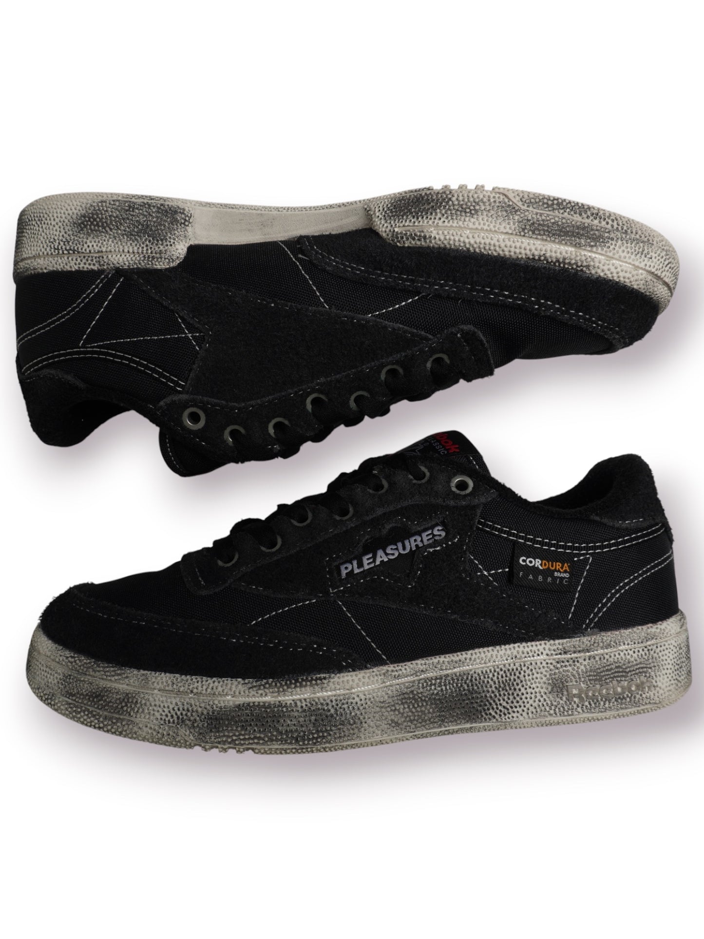 Reebok x Pleasures Club C 85 'Black Chalk' (Pre-Owned)