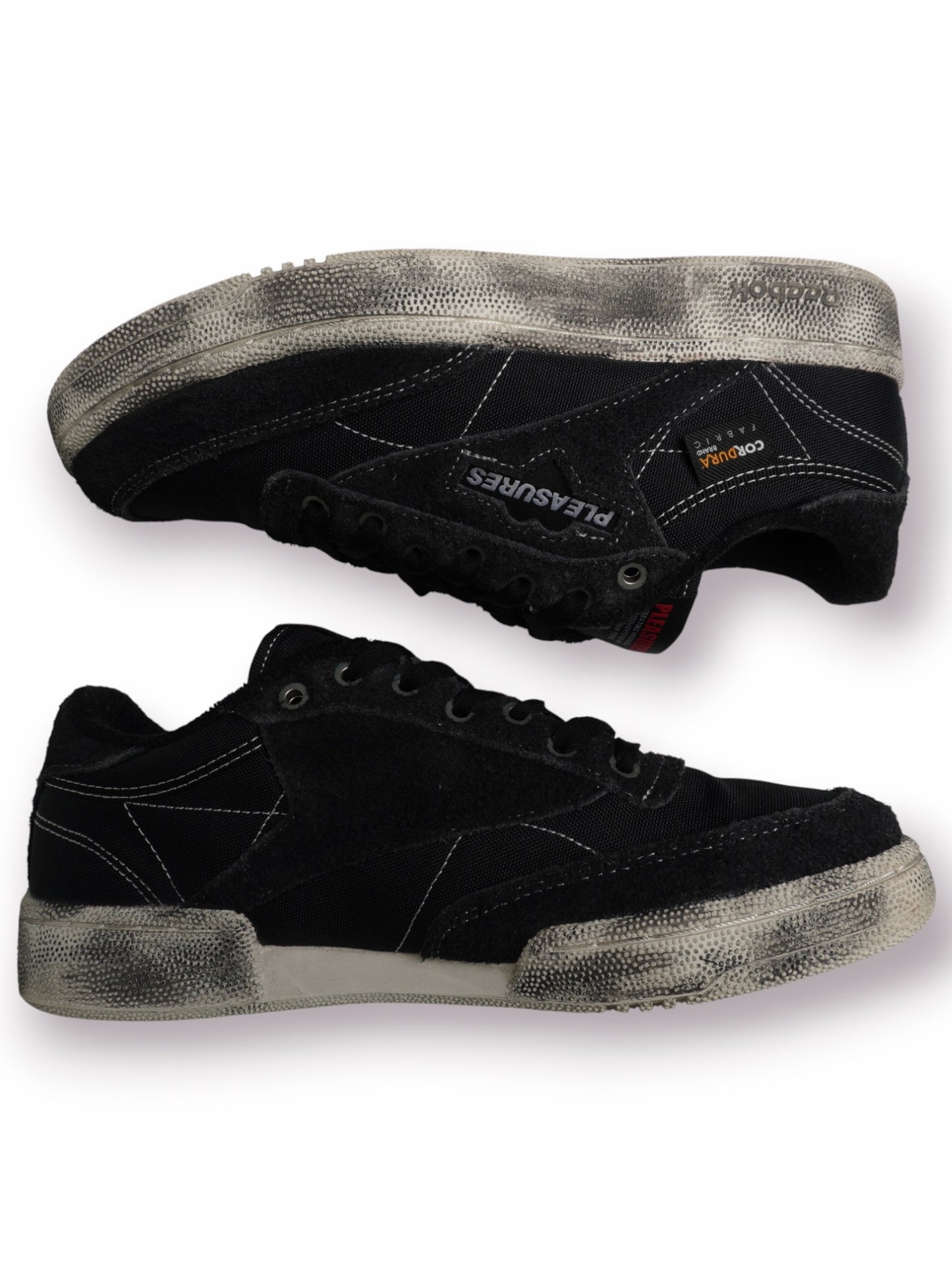 Reebok x Pleasures Club C 85 'Black Chalk' (Pre-Owned)
