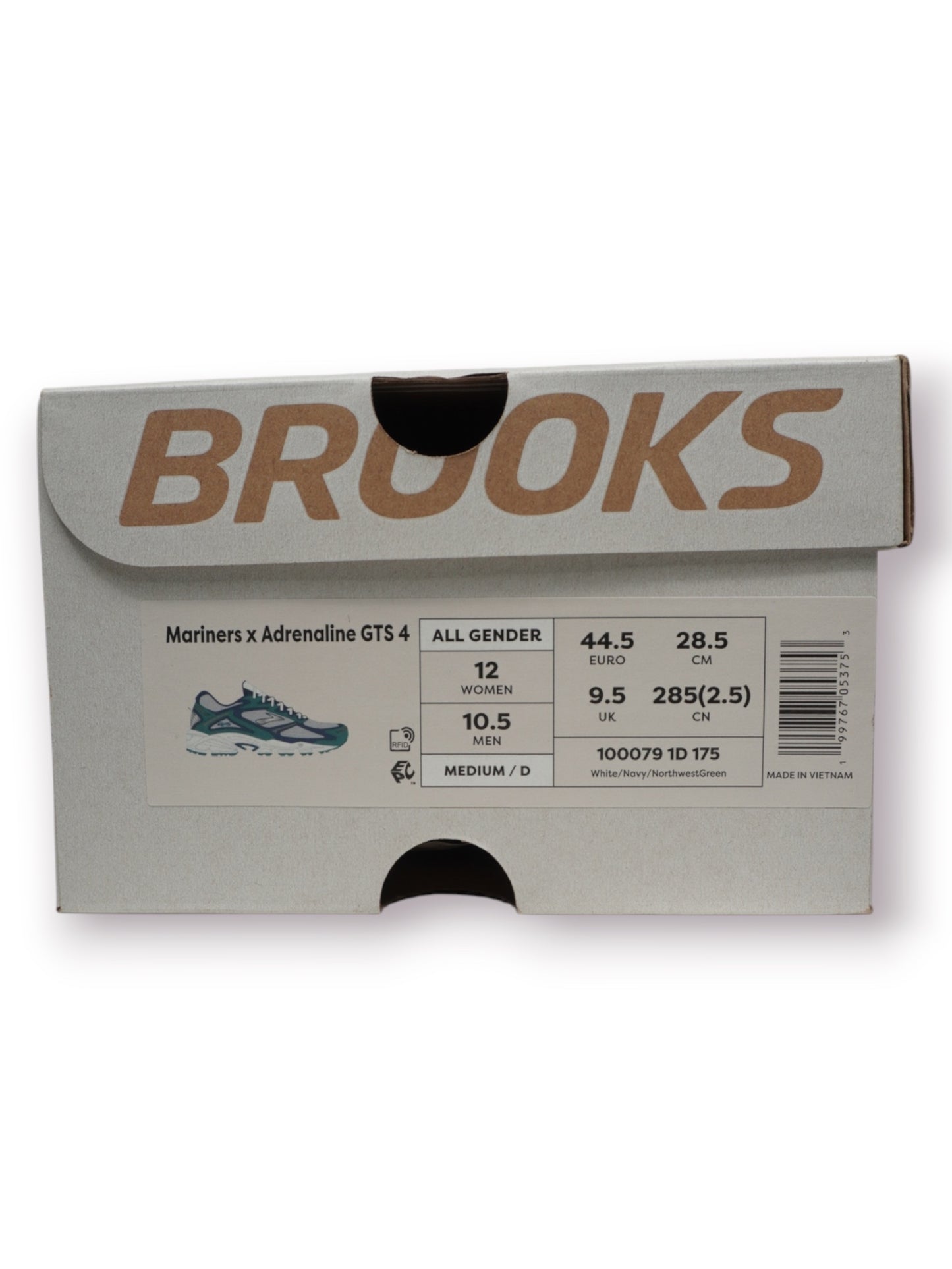 Seattle Mariners x Brooks Adrenaline GTS 4