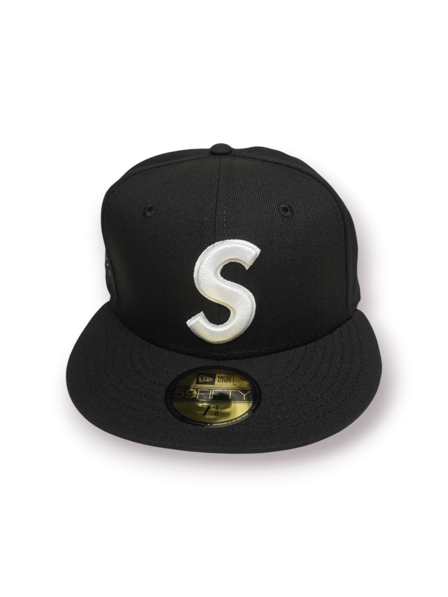 Supreme New Era Reaper S Logo 59Fifty Fitted Hat 'Black'