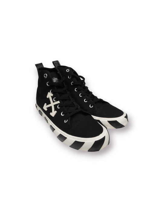 OFF-WHITE Vulc Mid Canvas 'Black/White' (Pre-Owned)