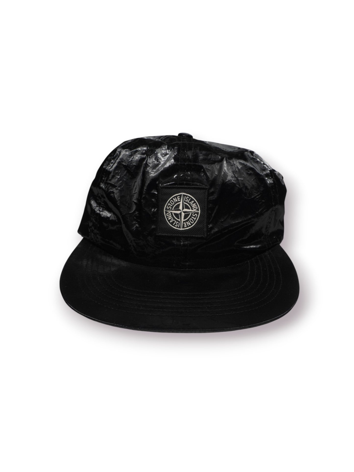 Supreme x Stone Island New Silk Light 6-Panel 'Black'