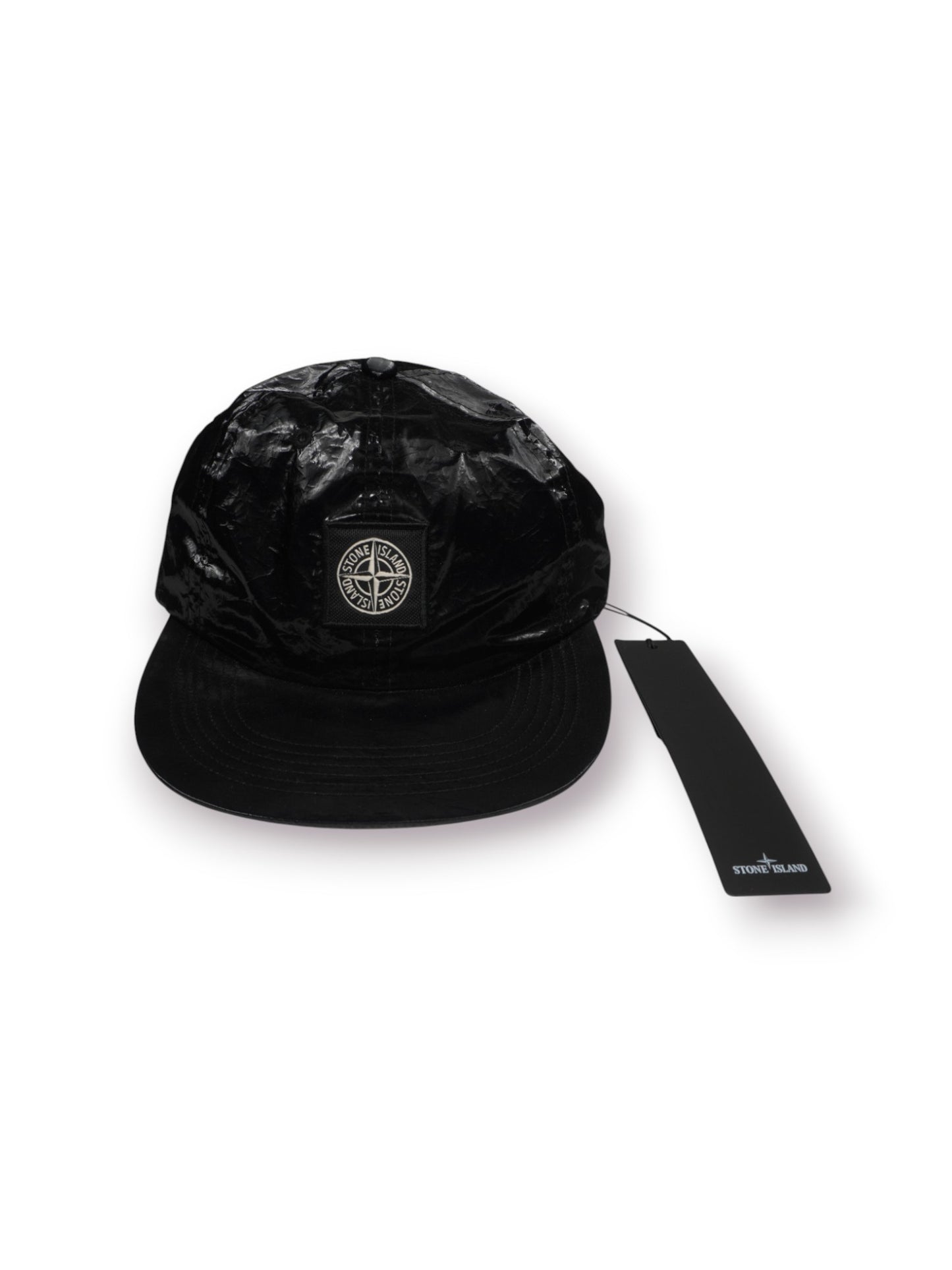 Supreme x Stone Island New Silk Light 6-Panel 'Black'