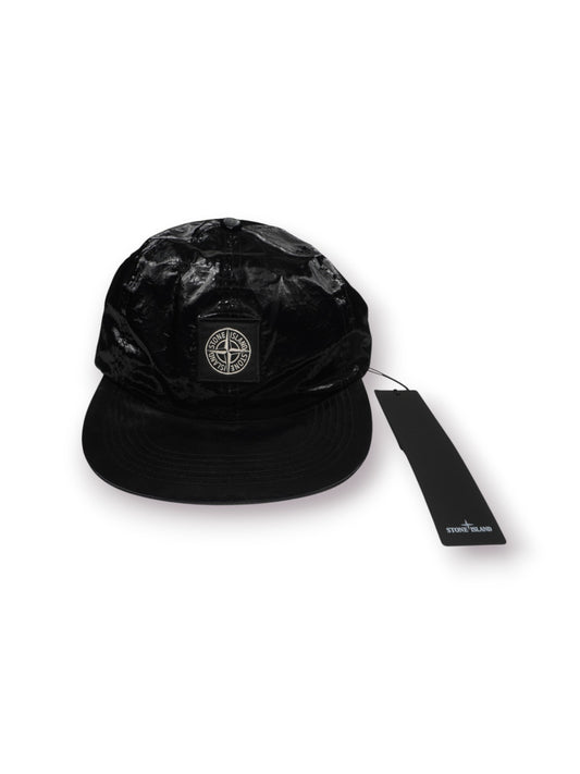 Supreme x Stone Island New Silk Light 6-Panel 'Black'