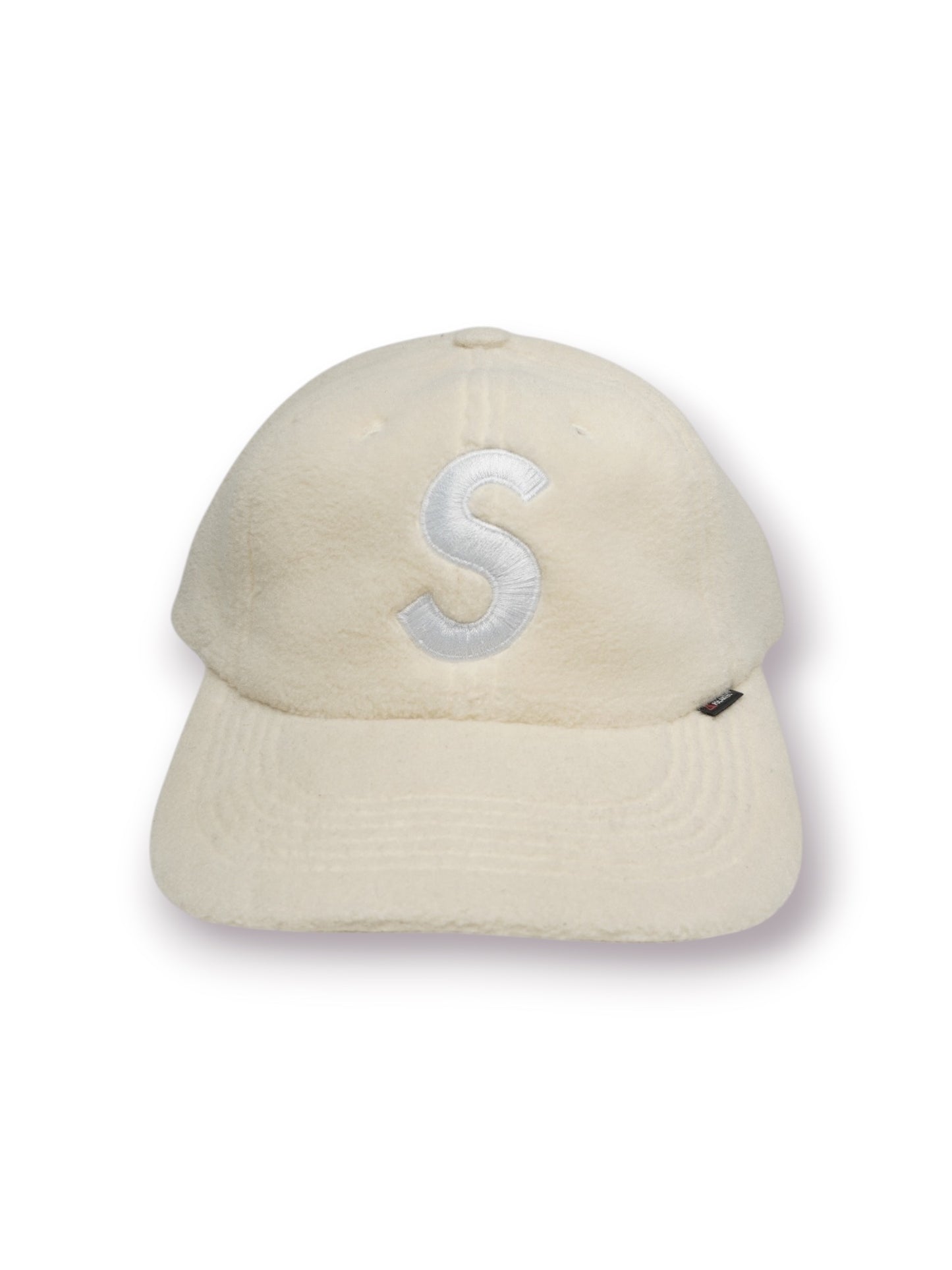 Supreme Polartec S Logo 6-Panel Cap 'White' (Pre-Owned)