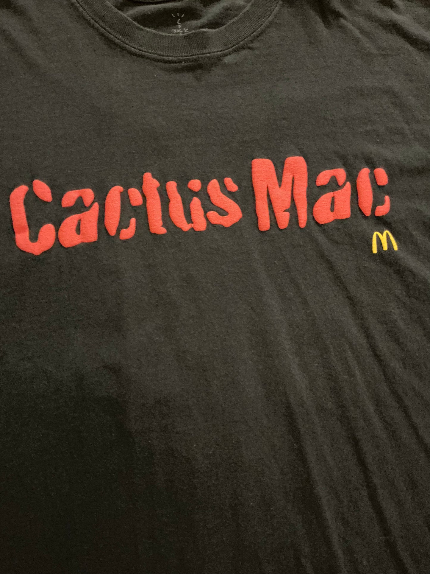 Travis Scott x McDonald’s Cactus Mac T-Shirt ‘Black’ (Pre-Owned)