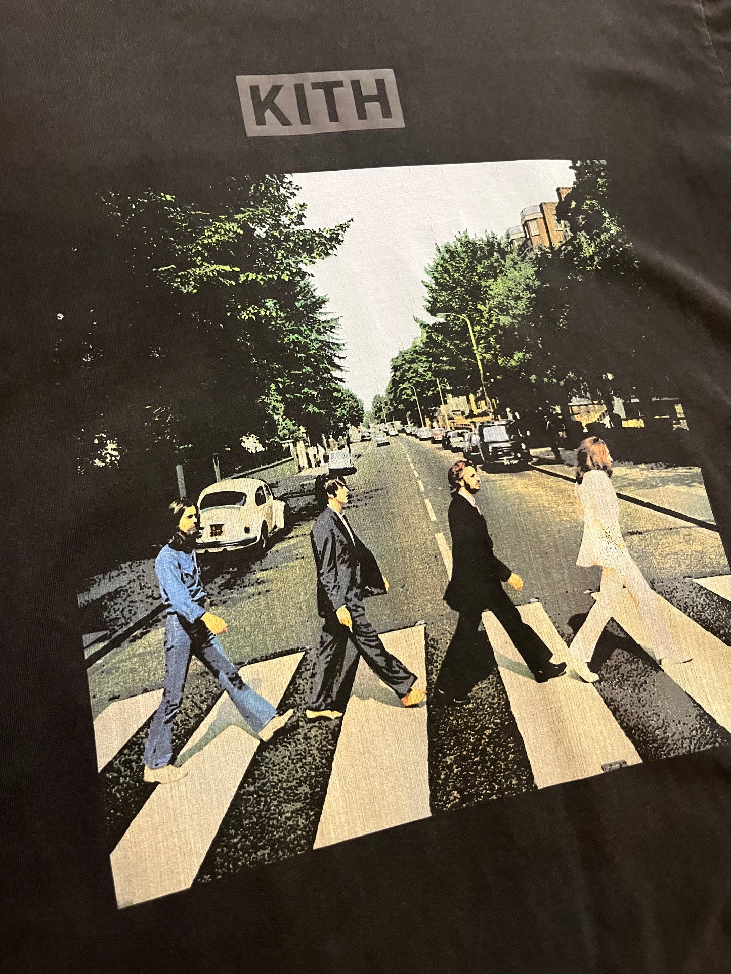 The Beatles x Kith Abbey Road Vintage Tee ‘Black’ (Pre-Owned)