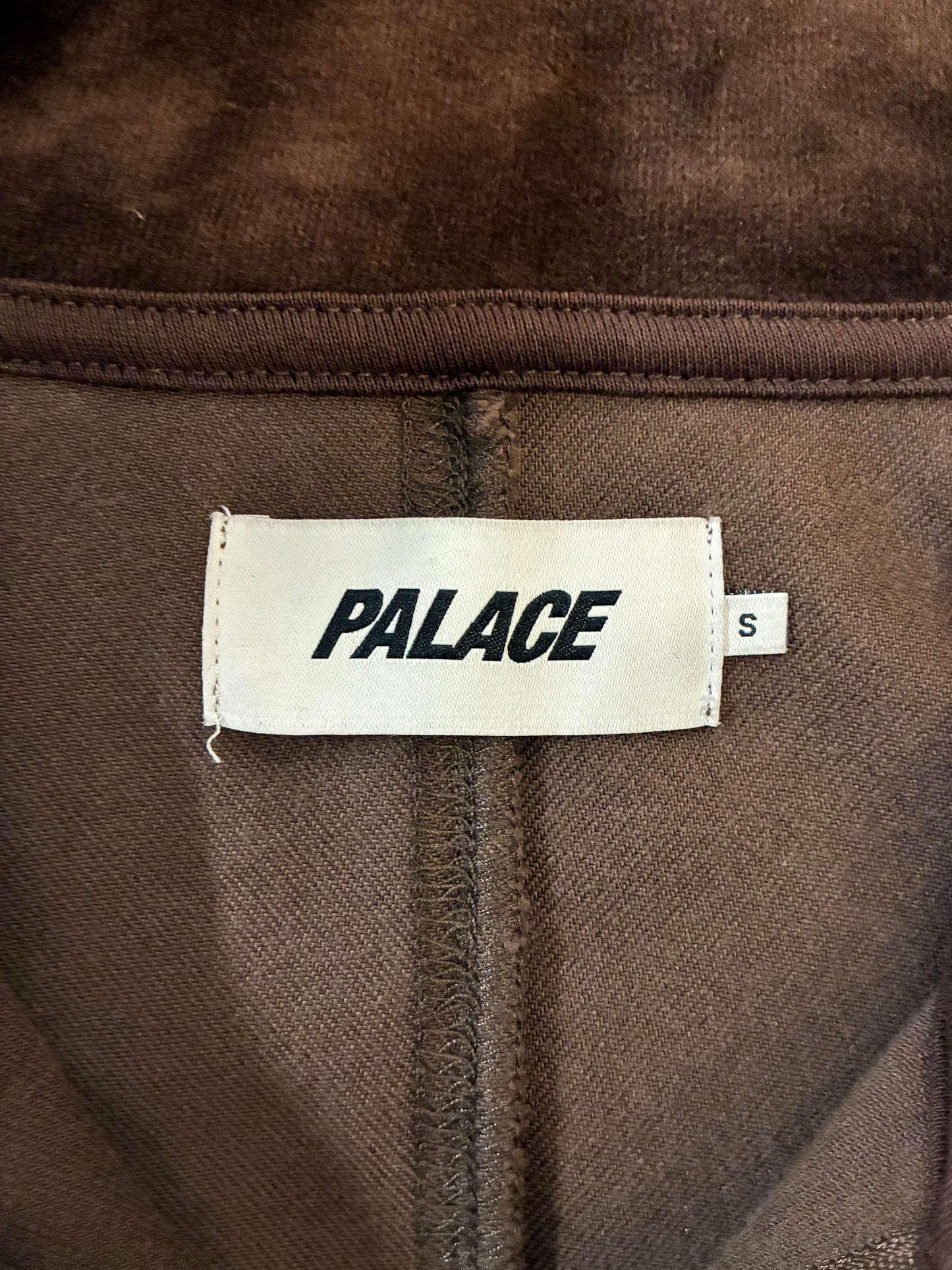 Palace Piped Velour Funnel Track Jacket ‘Fox’ (Pre-Owned)
