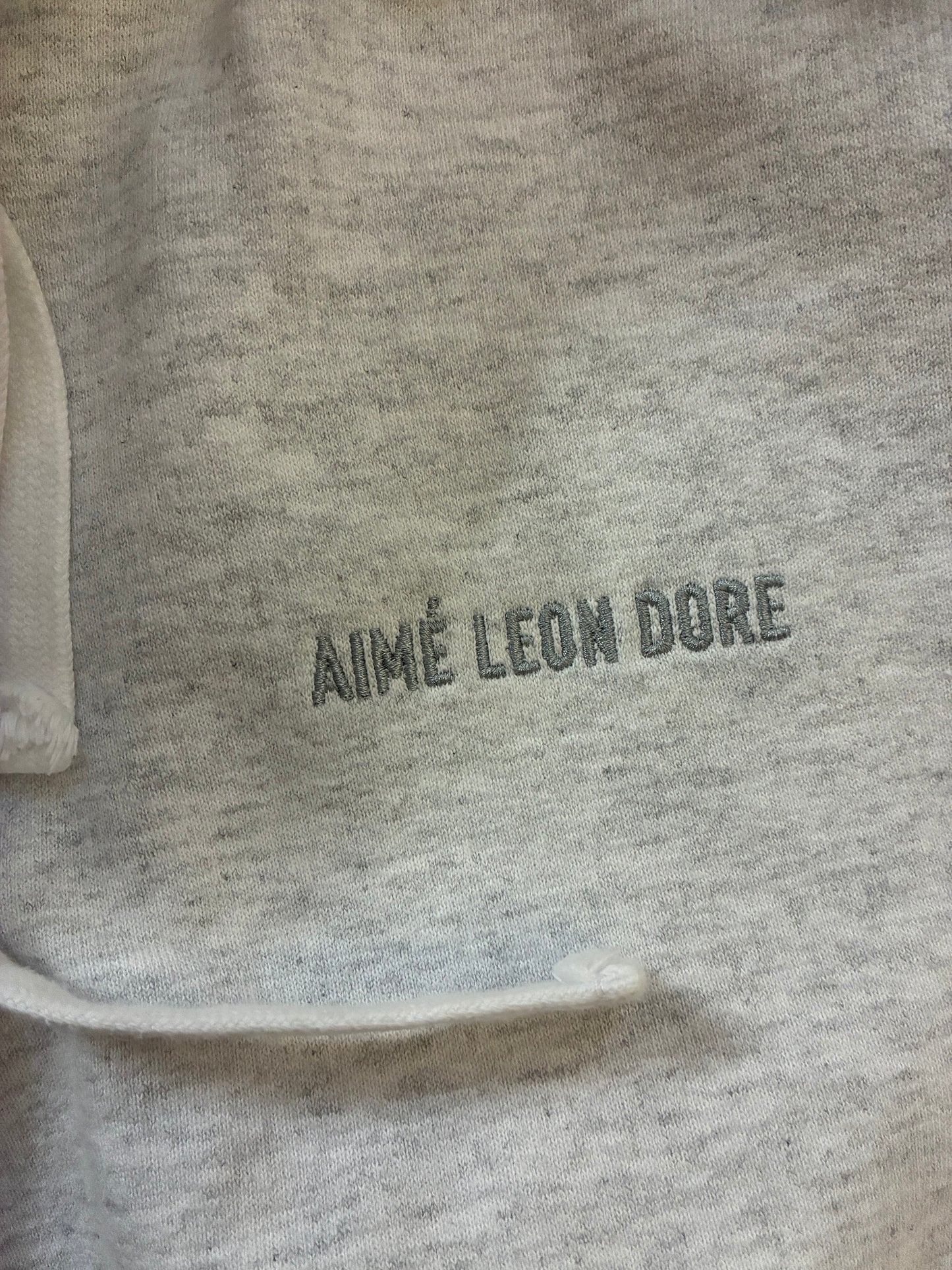 Aime Leon Dore Tonal Logo Hoodie ‘Grey’ (Pre-Owned)