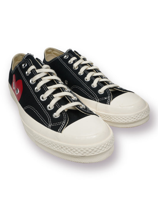 Comme Des Garçons PLAY x Converse Chuck Taylor All Star 70 Ox ‘Black’ (Pre-Owned)
