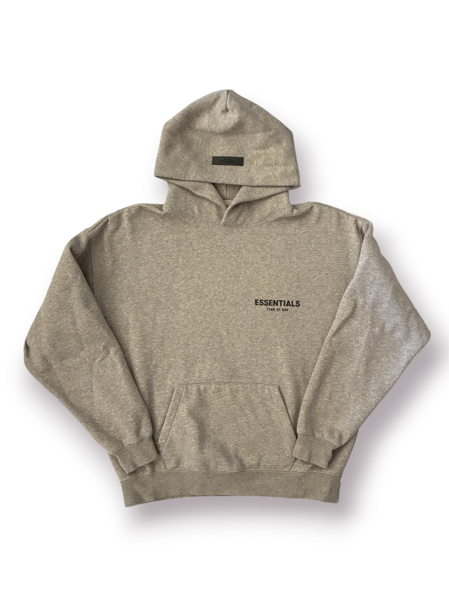 Fear of God Essentials Pullover Hoodie 'Dark Oatmeal' (Pre-Owned)