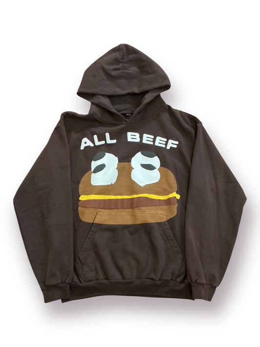 Cactus Plant Flea Market x McDonald’s All Beef Hoodie ‘Chocolate’ (Pre-Owned)