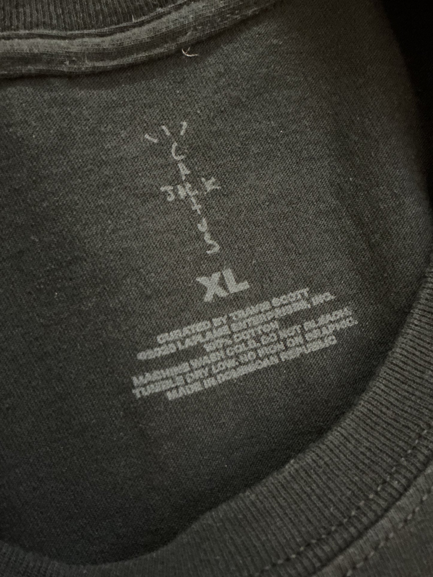 Cactus Jack by Travis Scott Smile T-Shirt ‘Black’ (Pre-Owned)