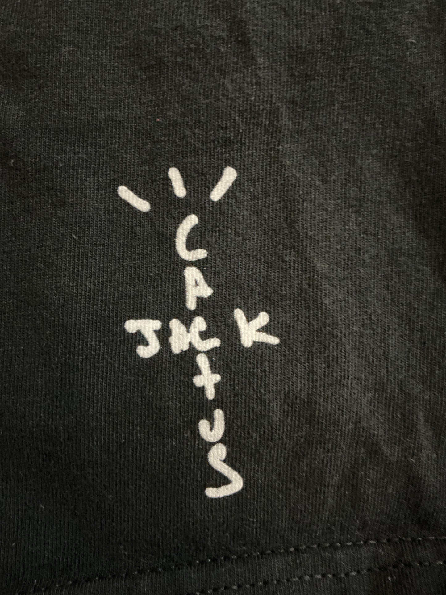 Cactus Jack by Travis Scott Smile T-Shirt ‘Black’ (Pre-Owned)