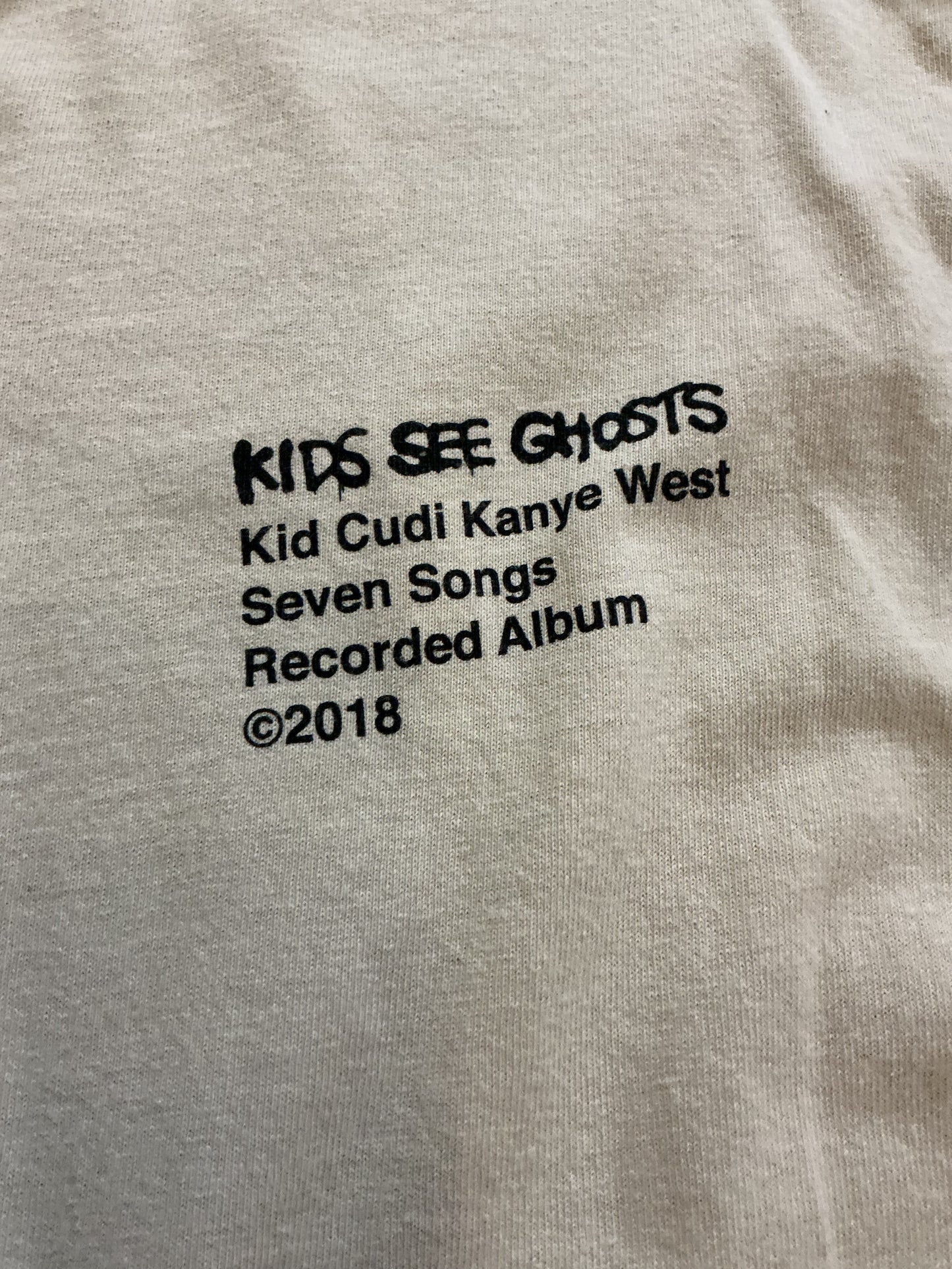 Kids See Ghosts L/S Tee ‘Beige’ (Pre-Owned)