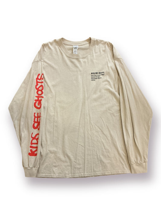 Kids See Ghosts L/S Tee ‘Beige’ (Pre-Owned)