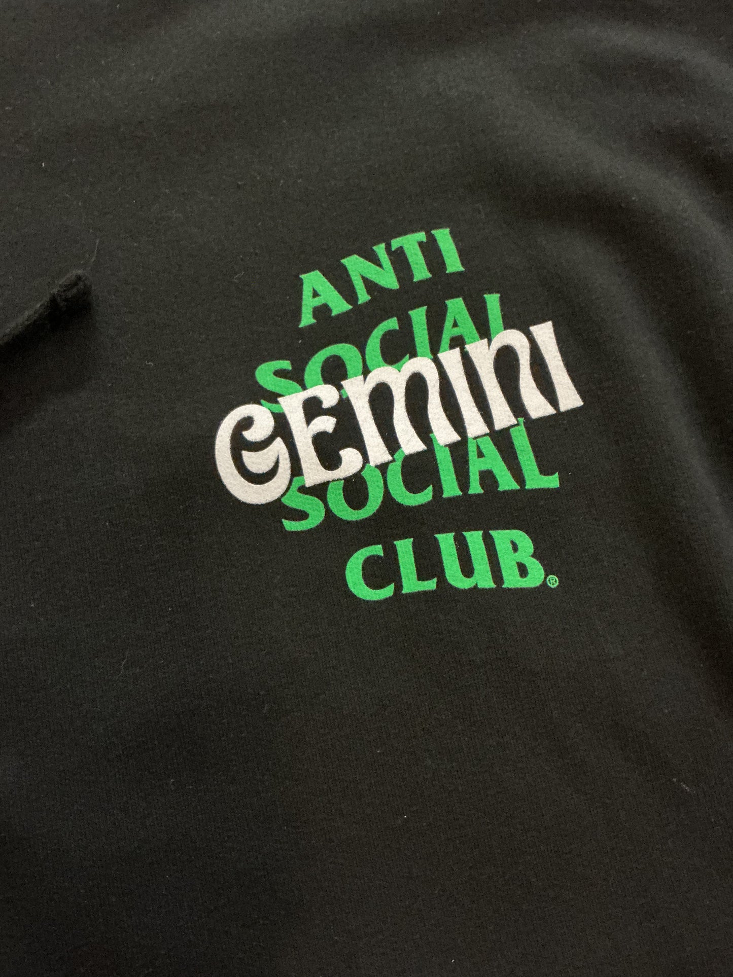Anti Social Social Club Gemini Hoodie ‘Black’