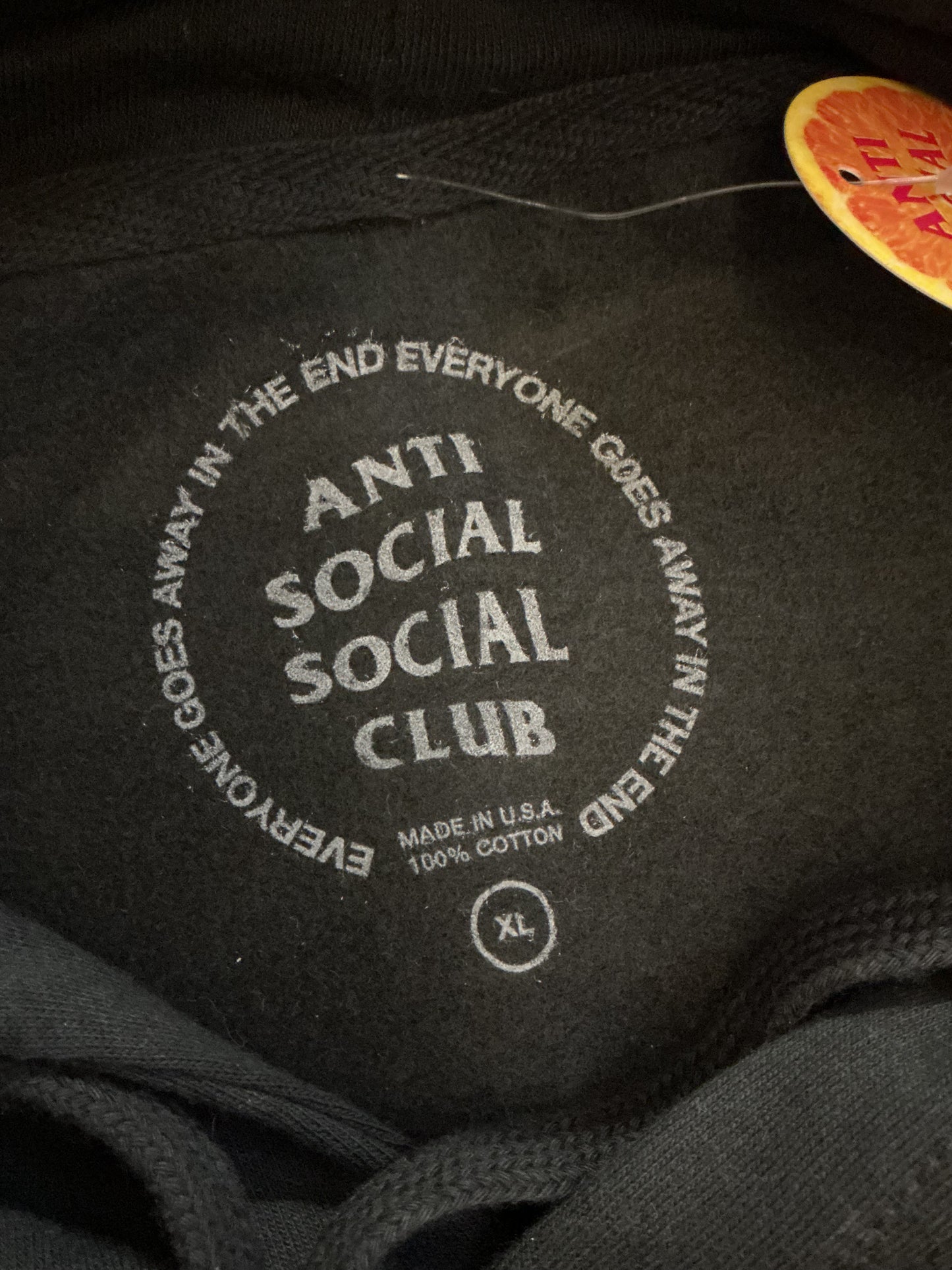 Anti Social Social Club Gemini Hoodie ‘Black’