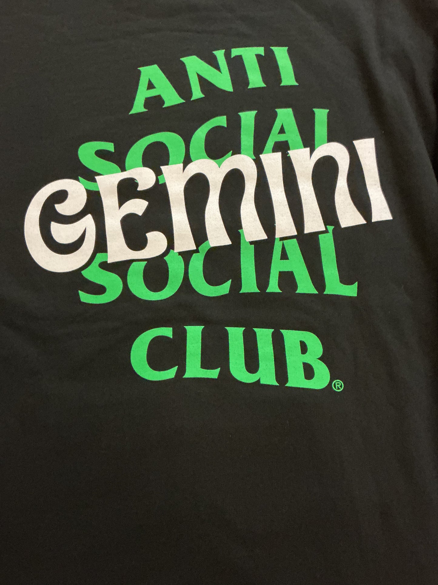 Anti Social Social Club Gemini Hoodie ‘Black’