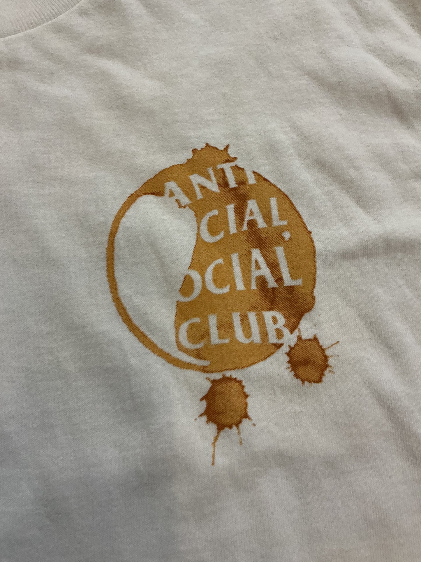 Anti Social Social Club Every Monday Morning Every Time Tee 'White'