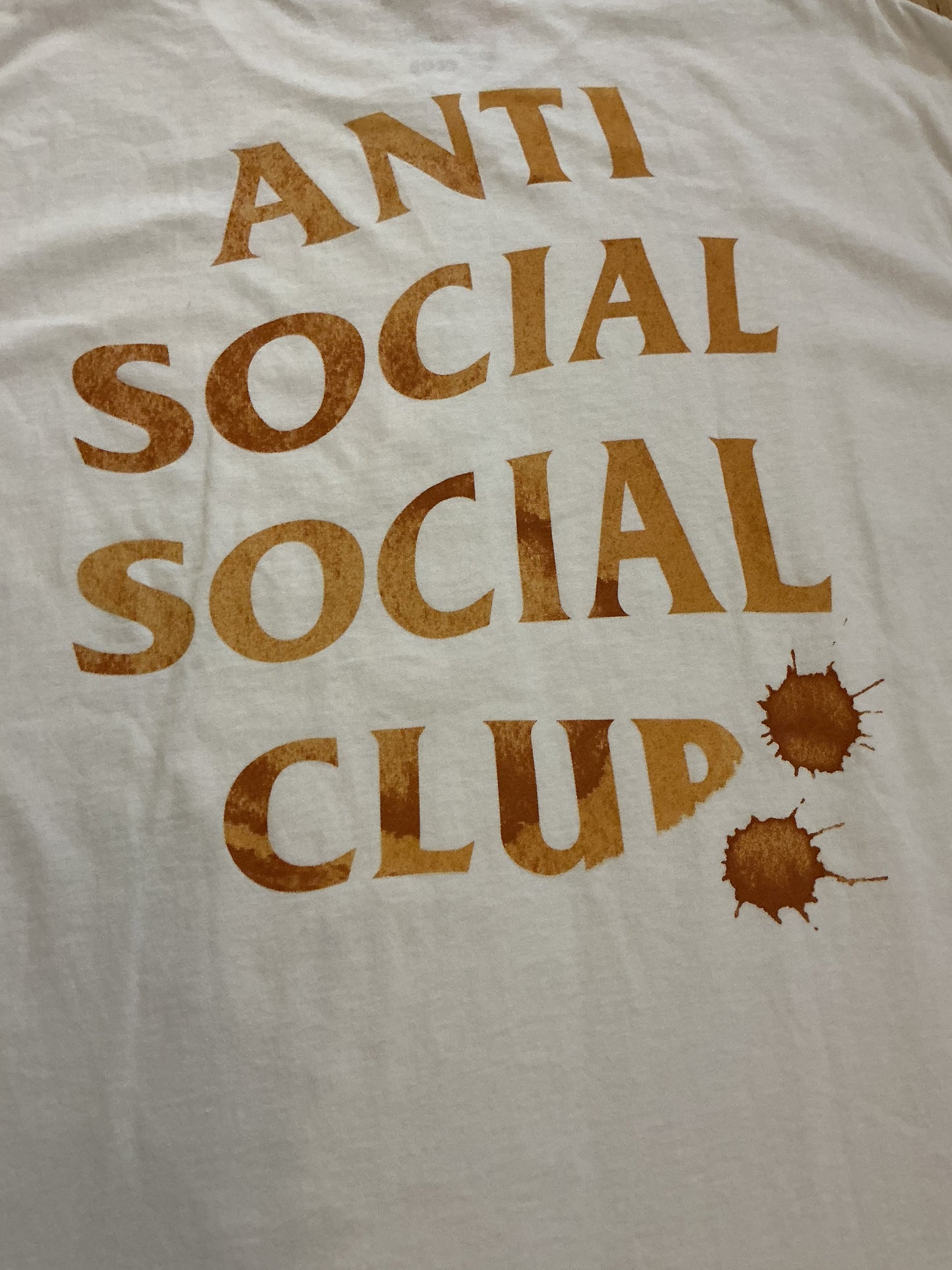 Anti Social Social Club Every Monday Morning Every Time Tee 'White'