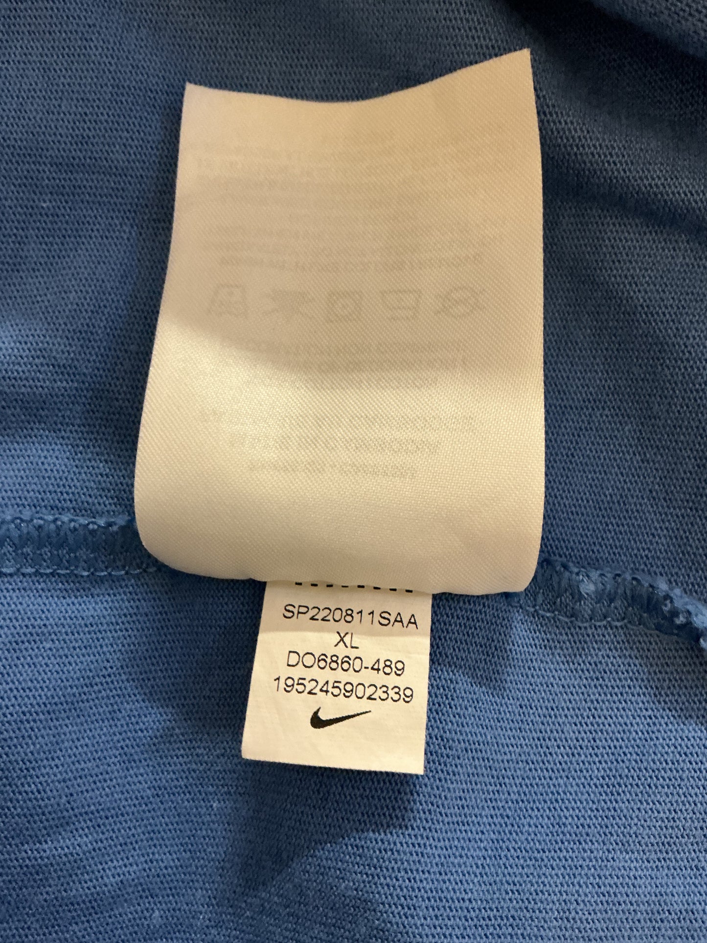 Supreme x Nike ACG Grid Tee 'Blue' (Pre-Owned)